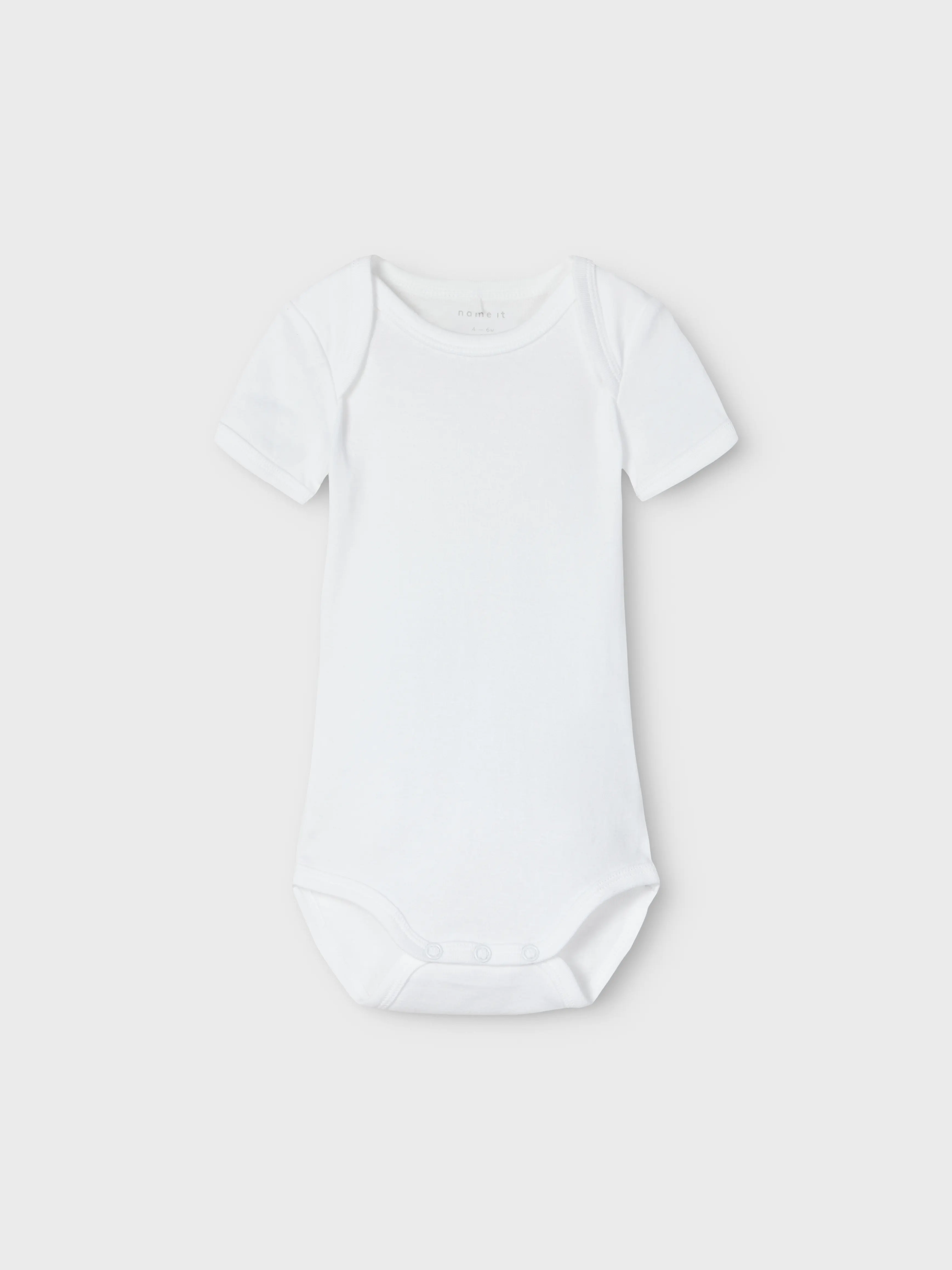 NBNBODY 3P SS SOLID WHITE 4 NOOS