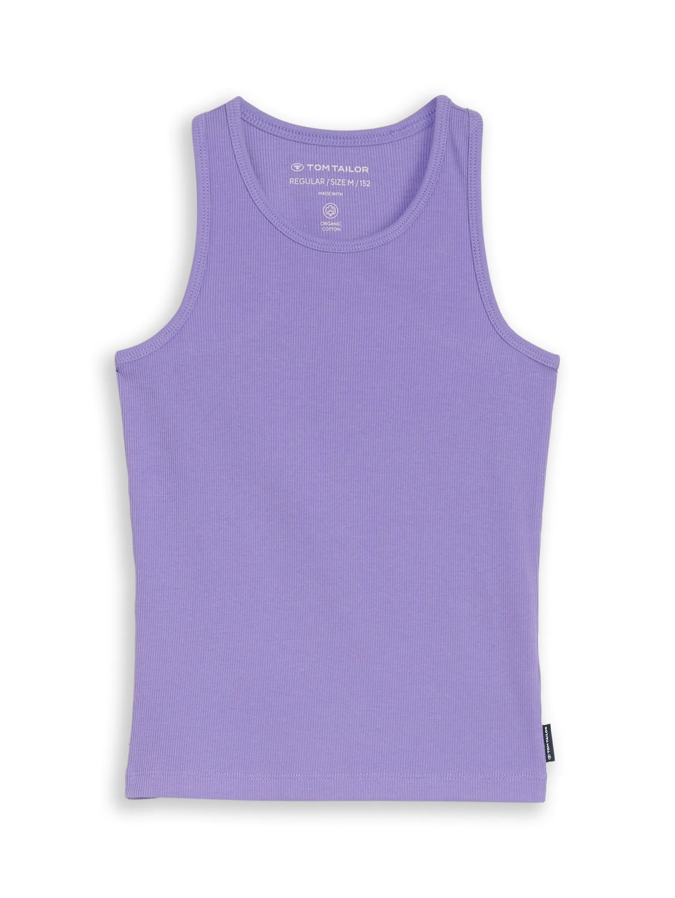 Basic Ripp Top mit Bio-Baumwolle