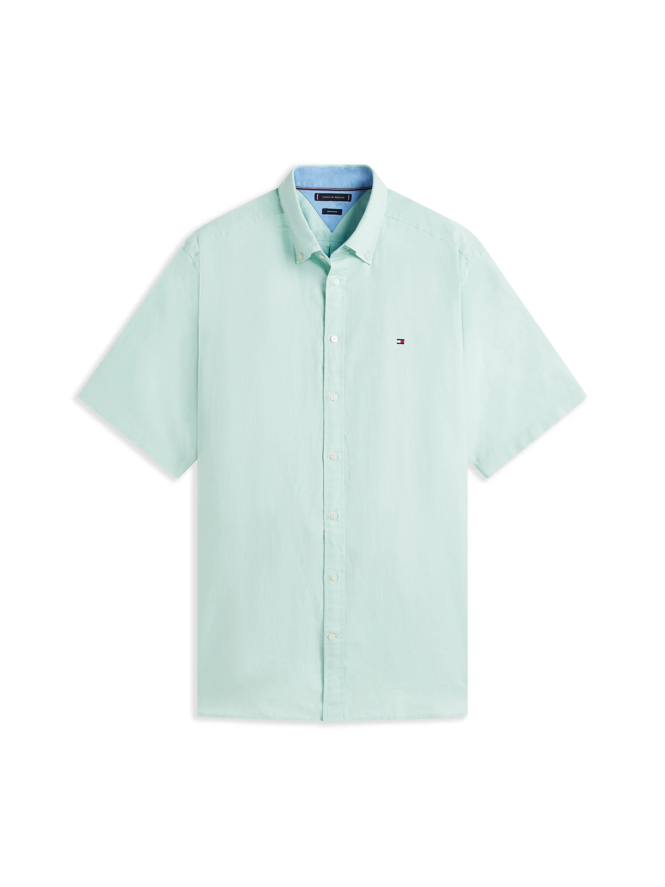 BT- LINEN BLND SOLID SS RF S-B