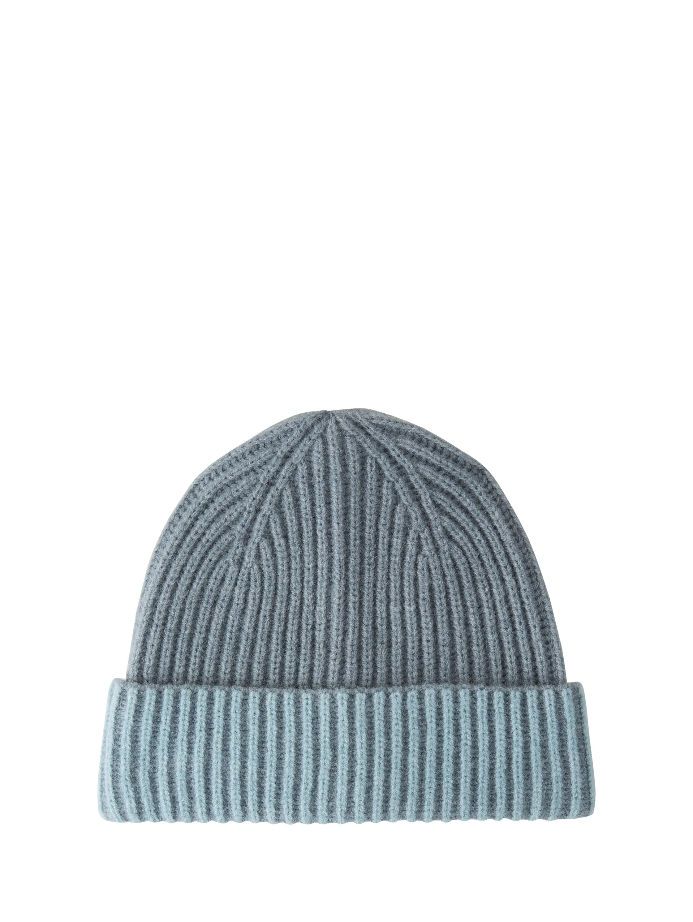 Beanie Mütze mit Umschlag