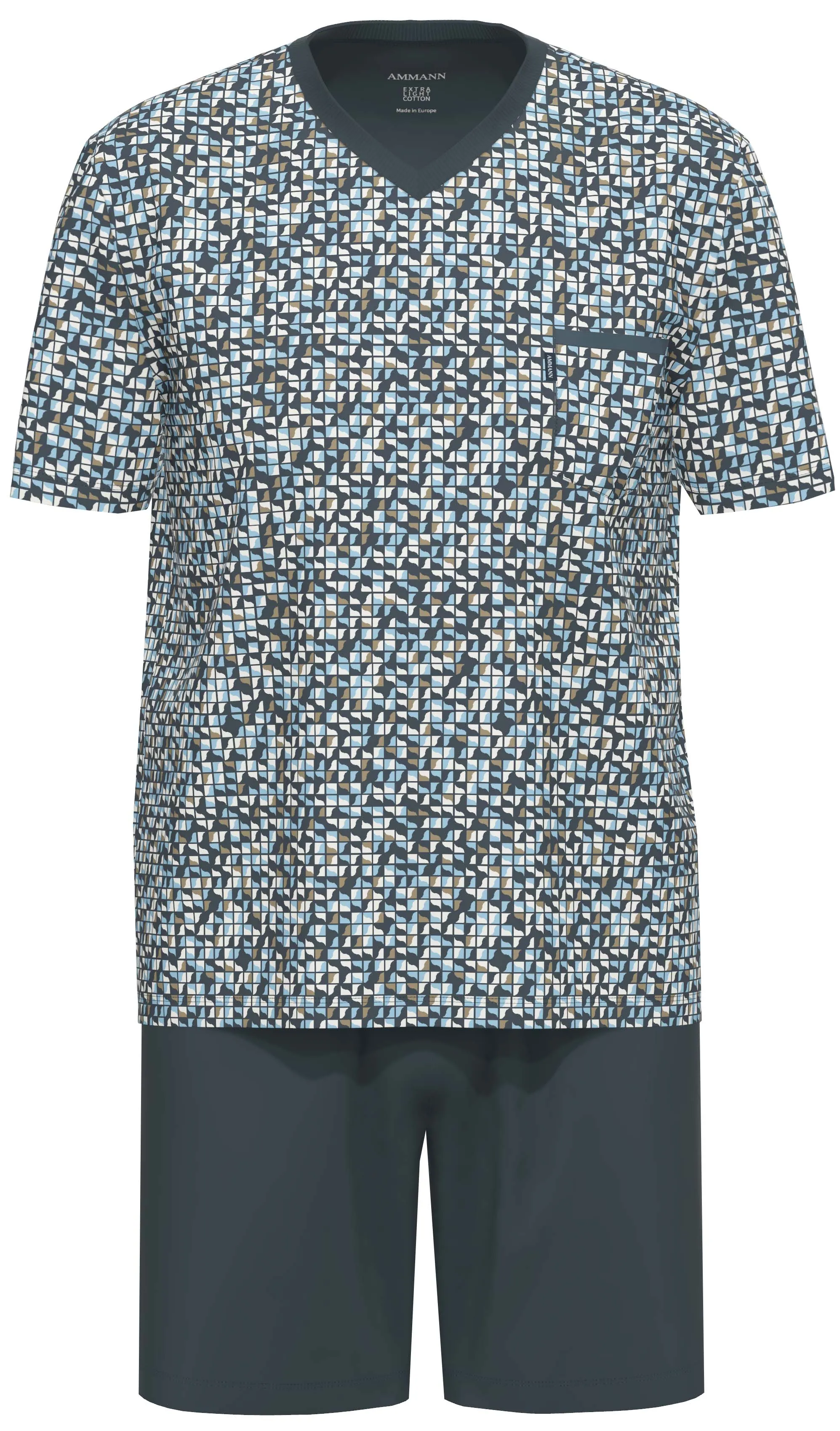 GOTS SCHLAFANZUG KURZ