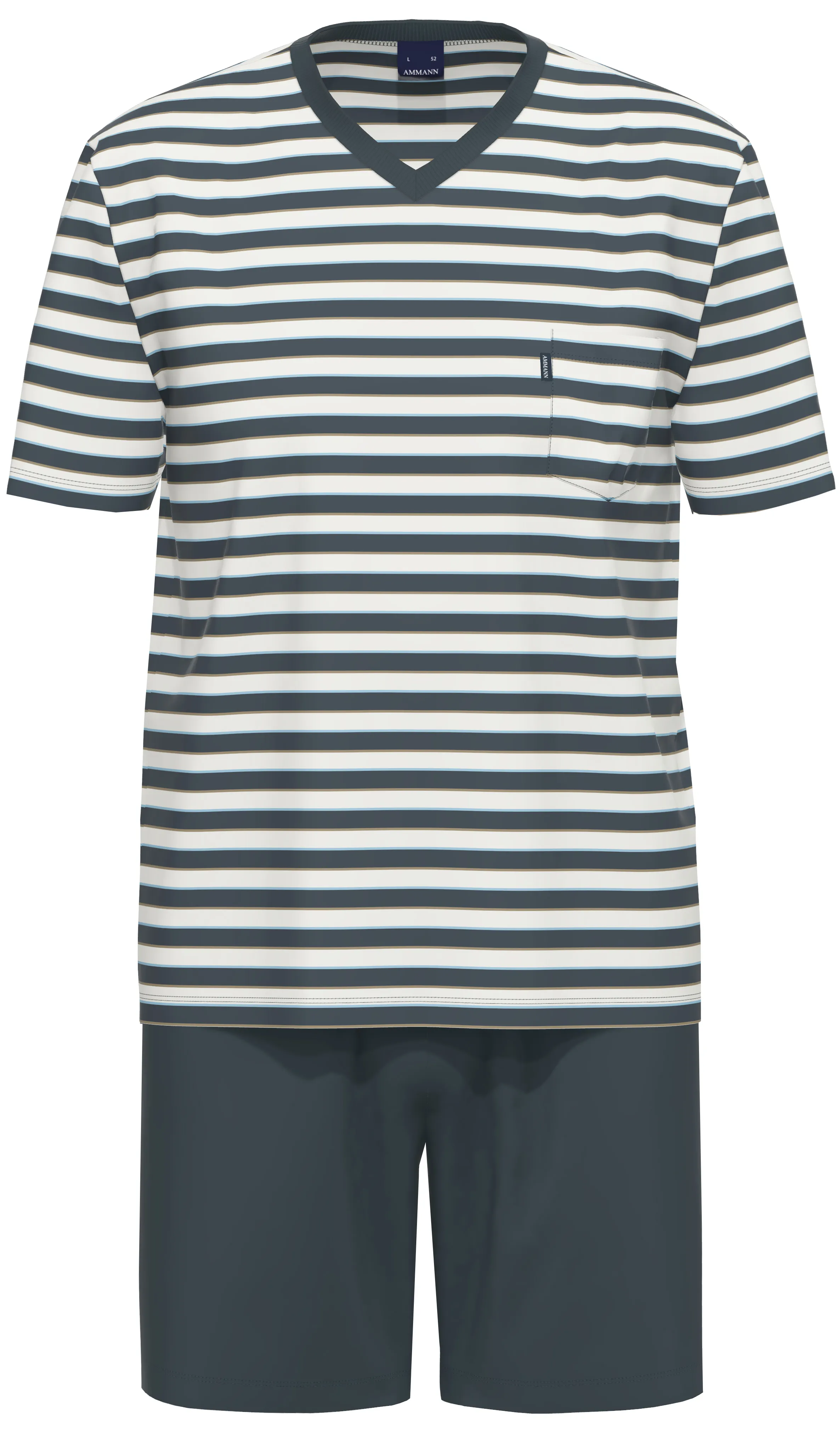 GOTS SCHLAFANZUG KURZ