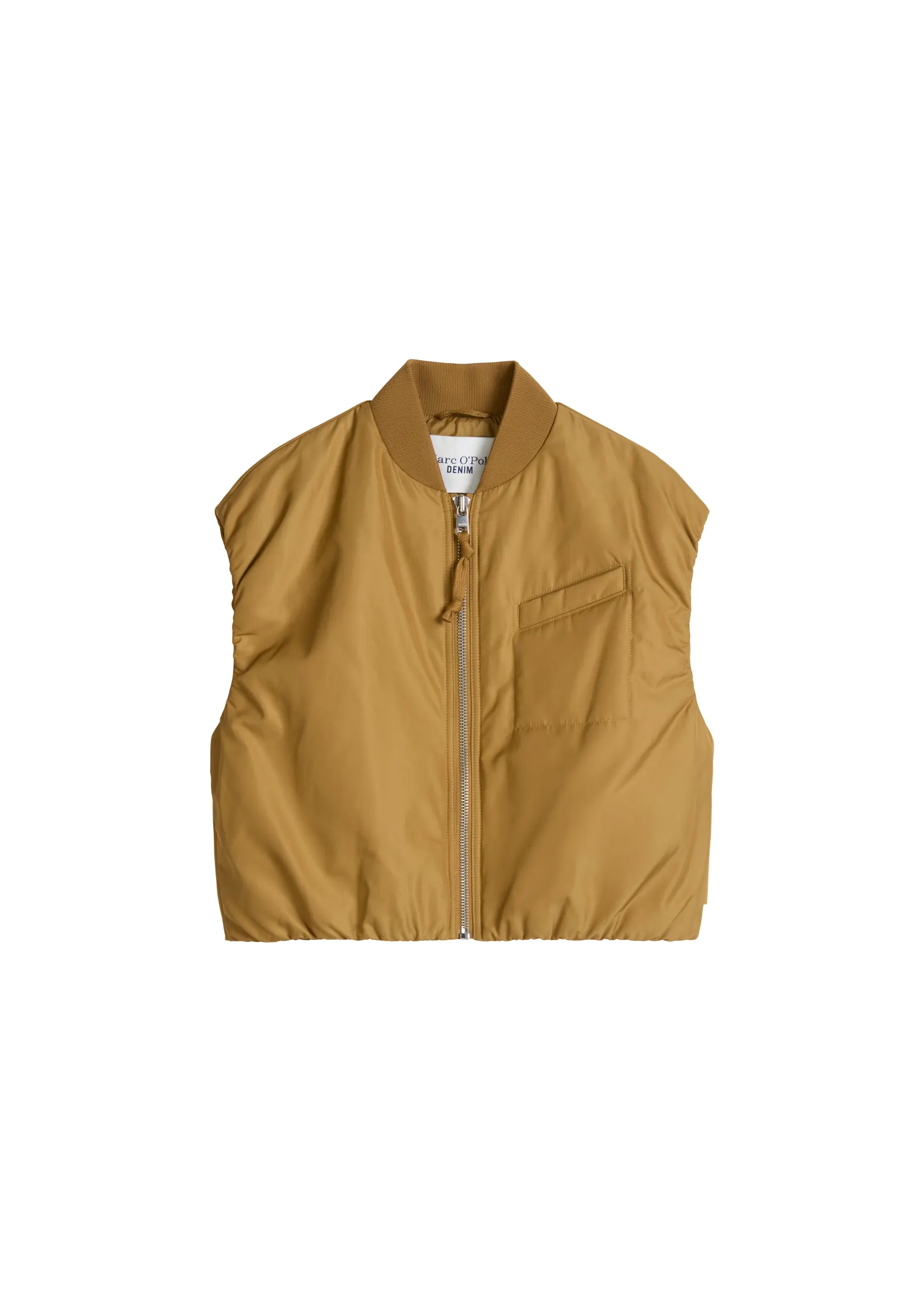 Blouson-Weste im Aviator-Stil relaxed cropped
