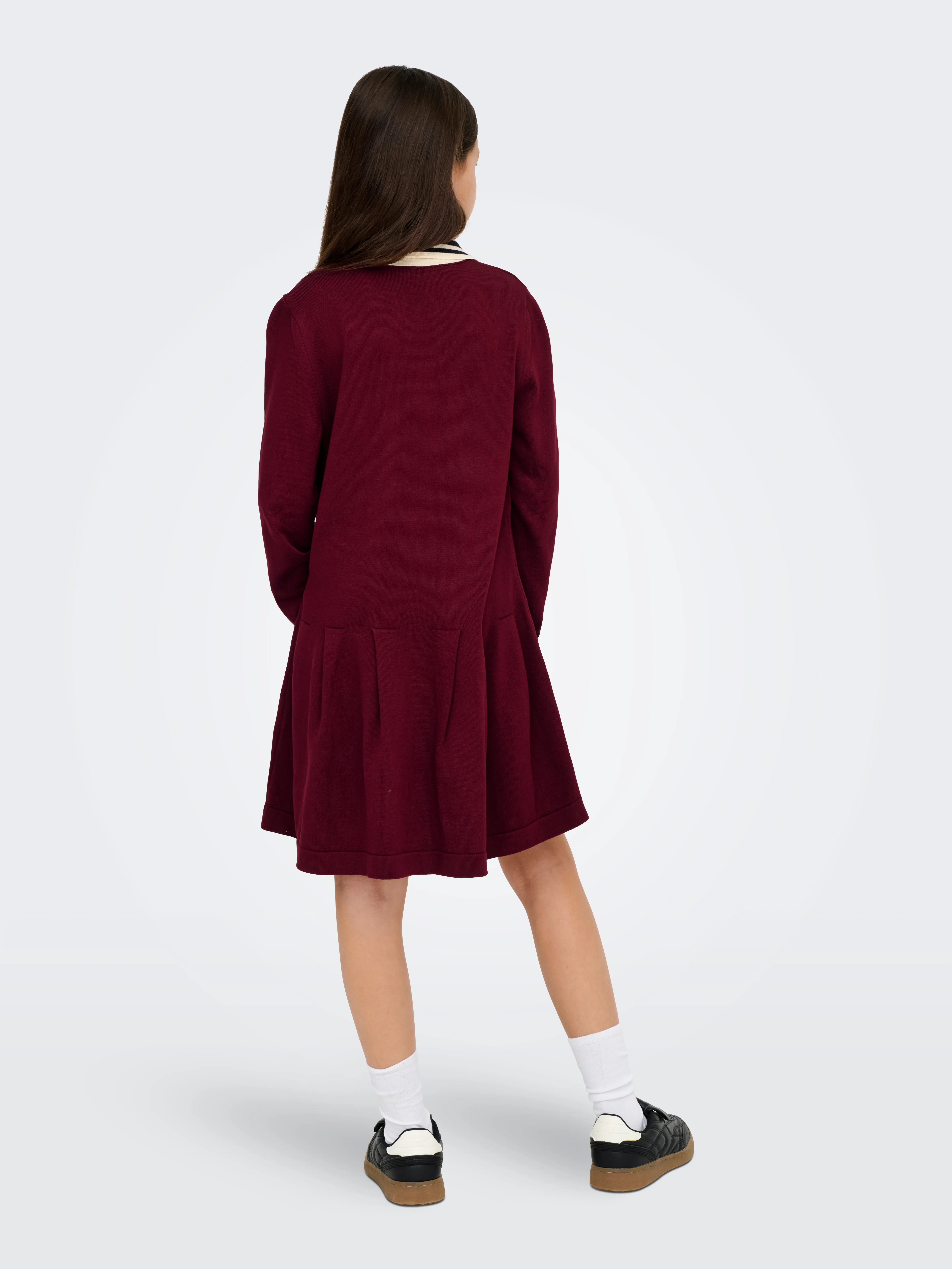 KOGKALANA L/S POLO DRESS KNT