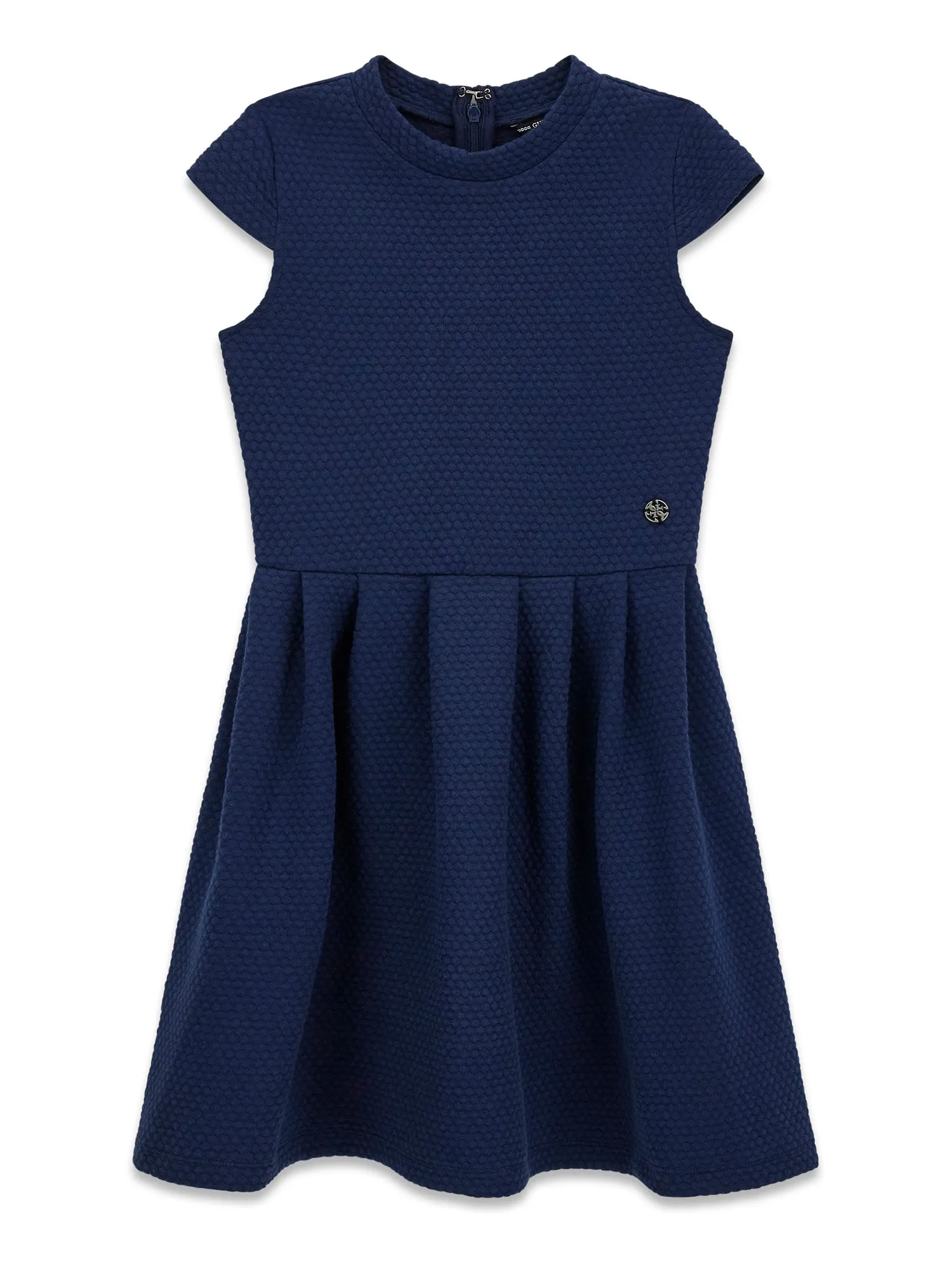 BONDED KNIT SS DRESS