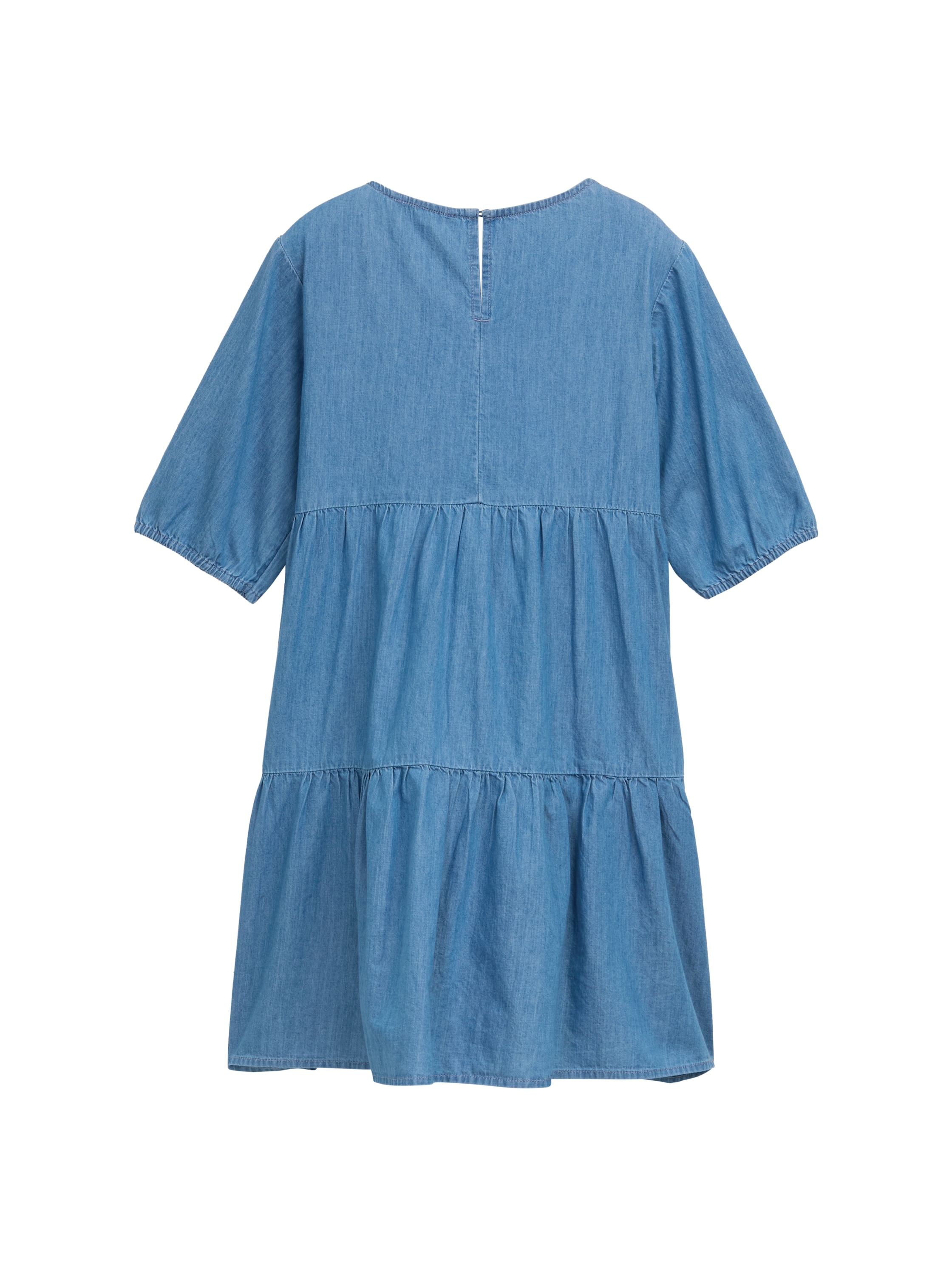 Leichtes Mini-Jeanskleid