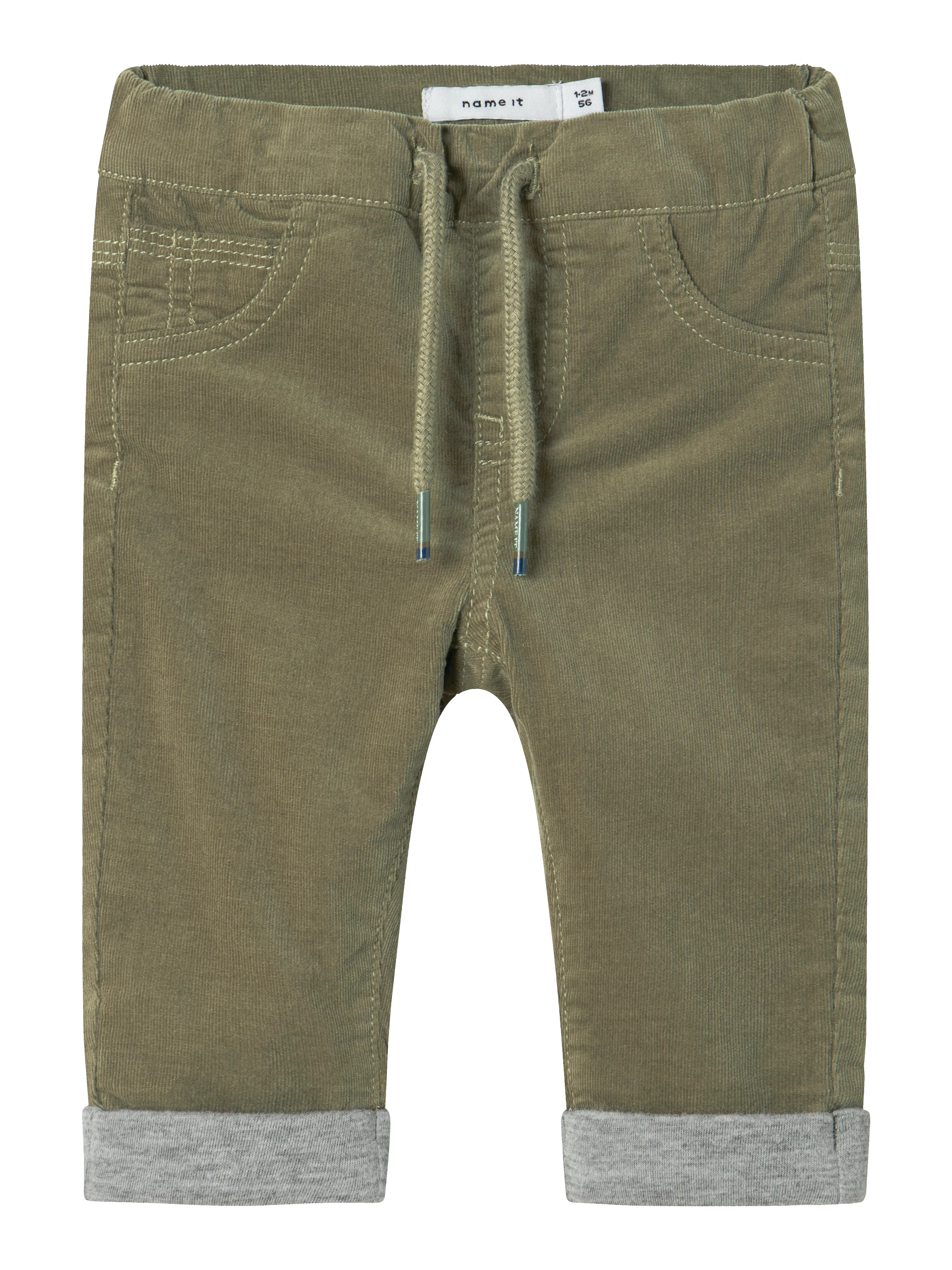 NBMBEN REGULAR CORD WL PANT 6720 YT N