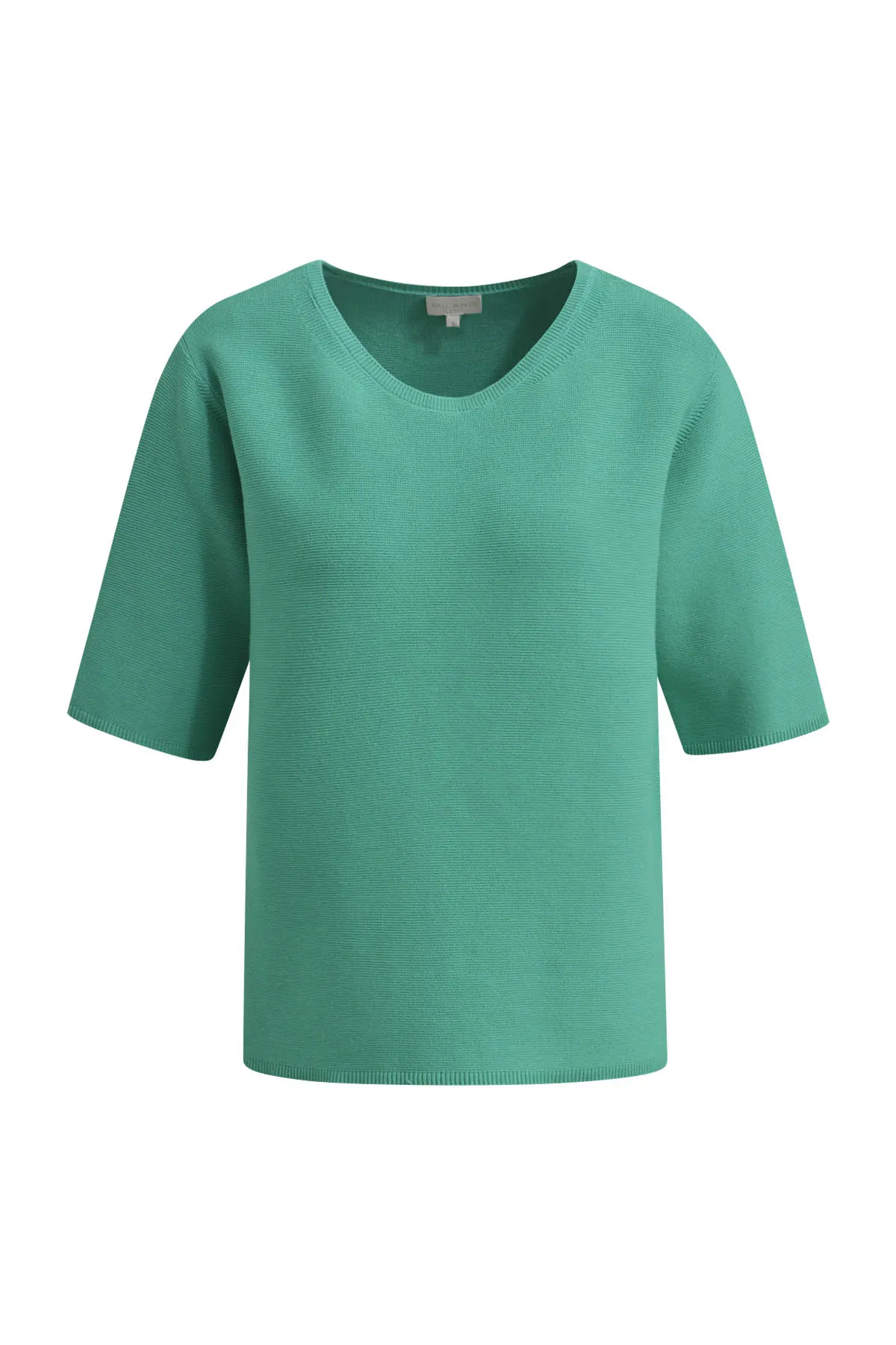 1/2 sleeve pullover with normal passform
