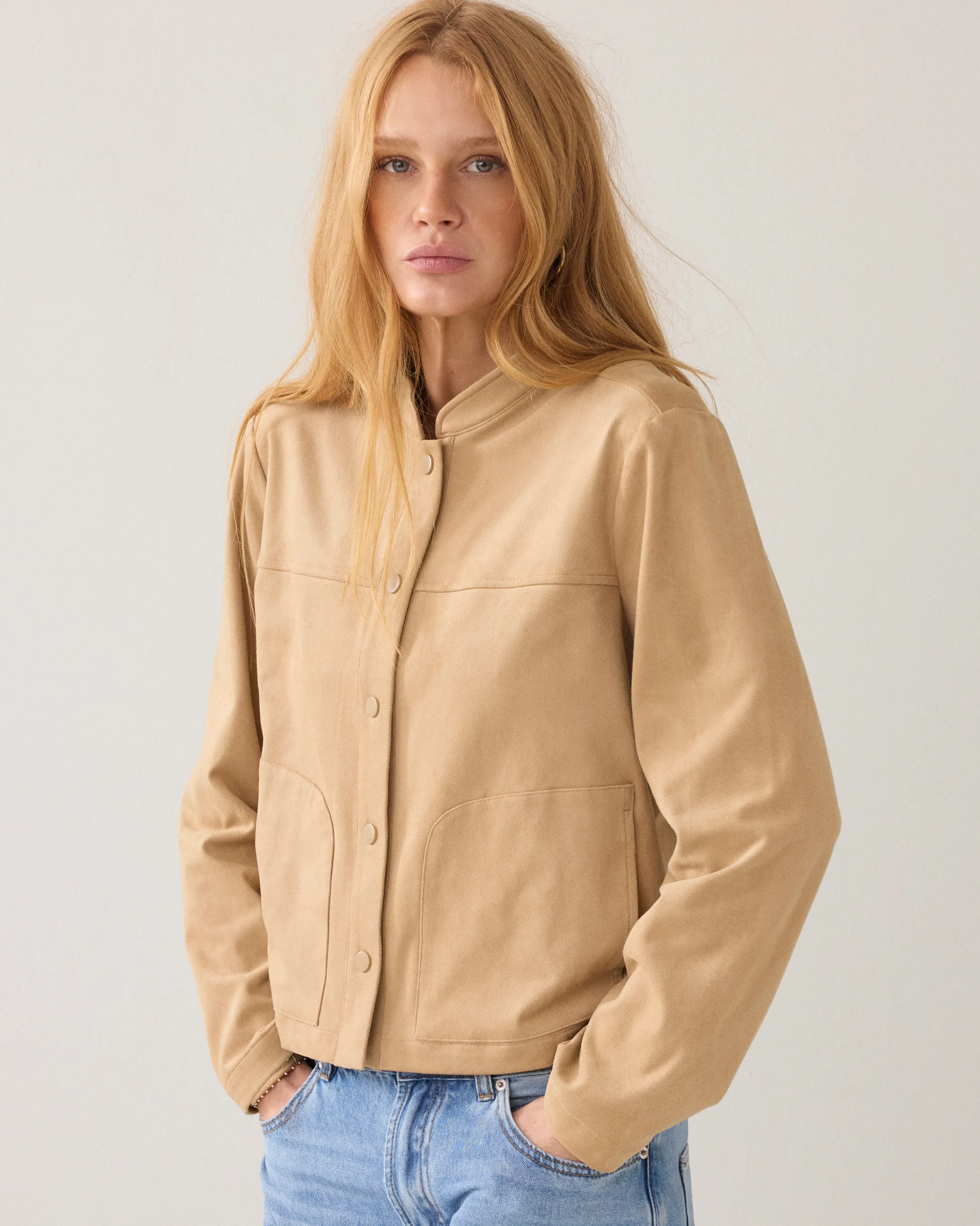 Blouse Suedine