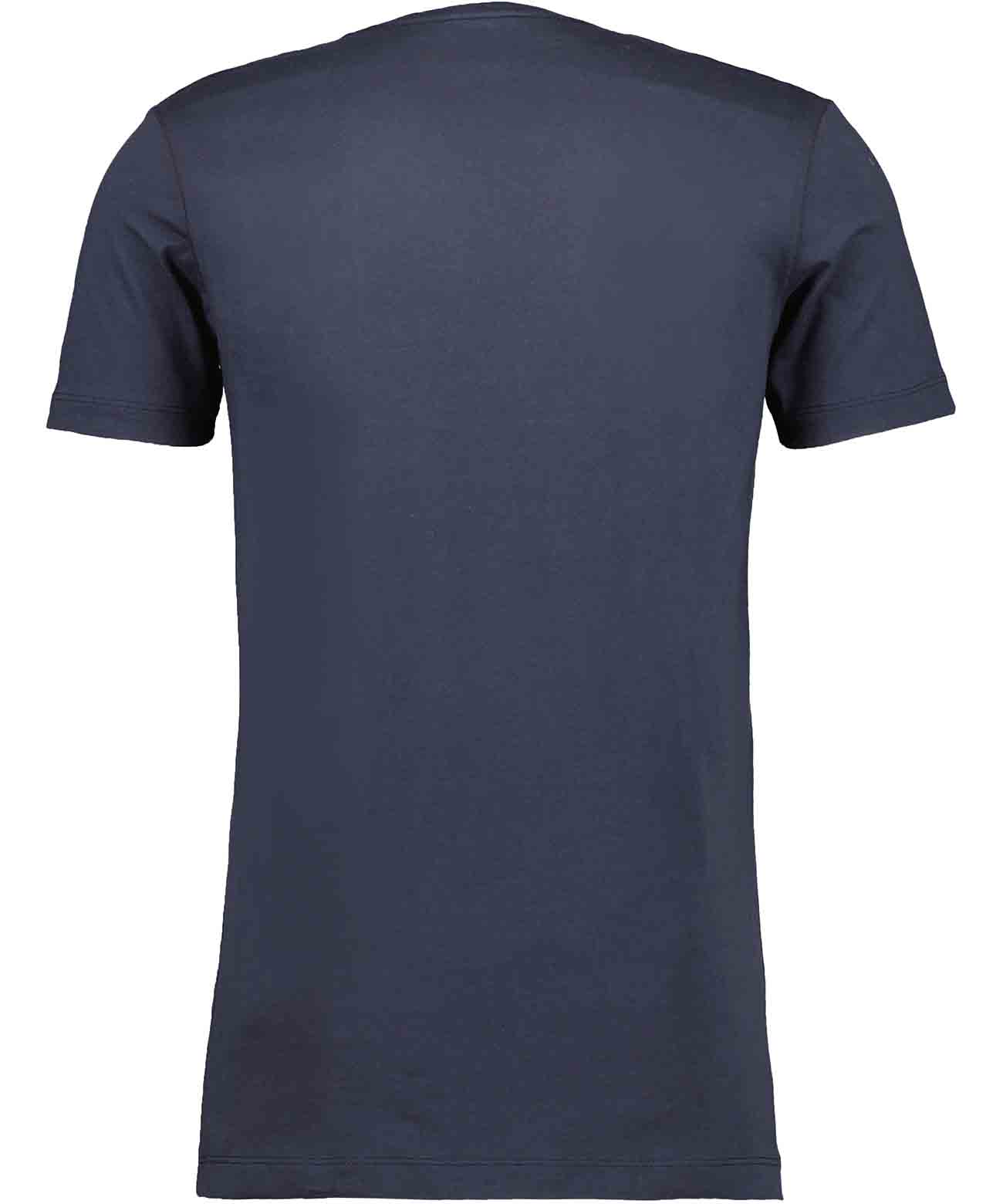 2 T-Shirt Doppelpack Bodyfit mit V-Ausschnitt
