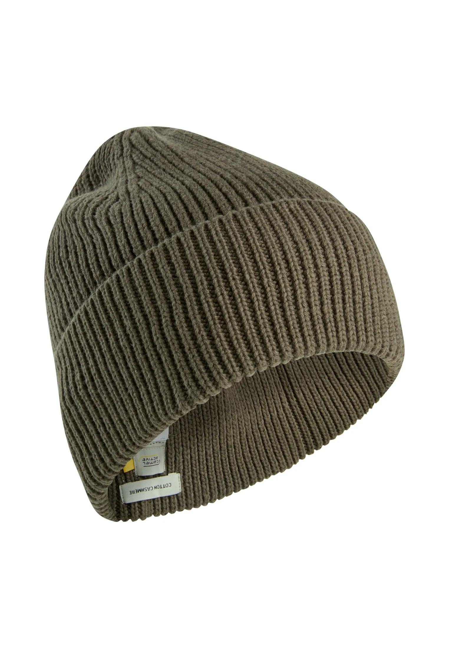 Beanie aus einem Baumwoll-Kaschmir Mix