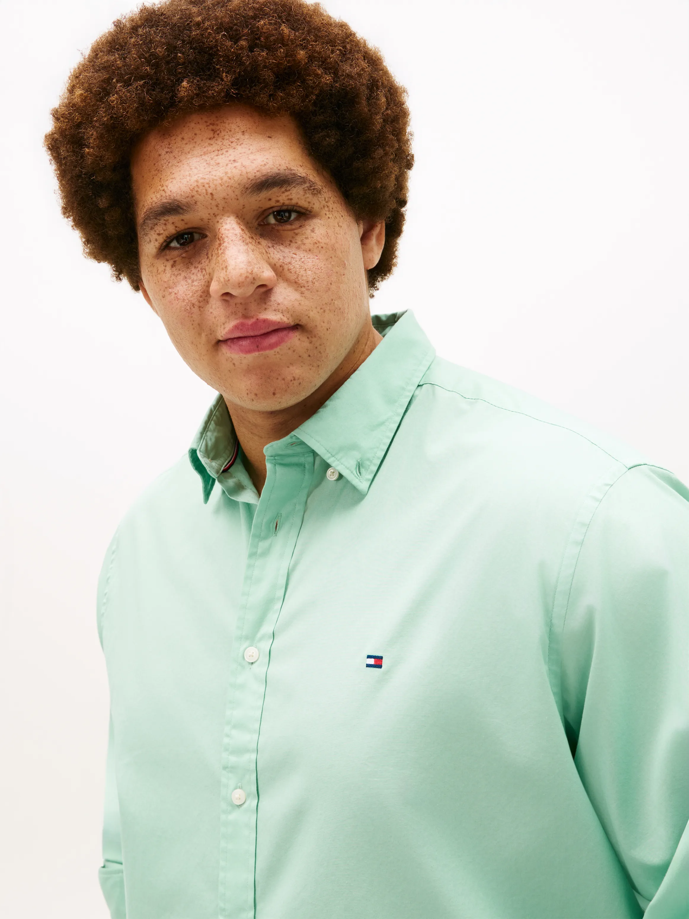 BT-FLEX POPLIN SOLID RF SHIRT-B