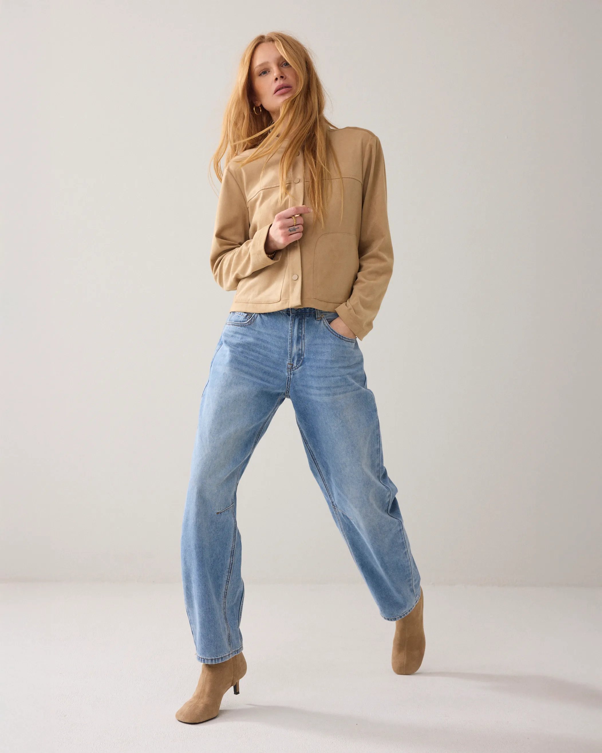 Blouse Suedine