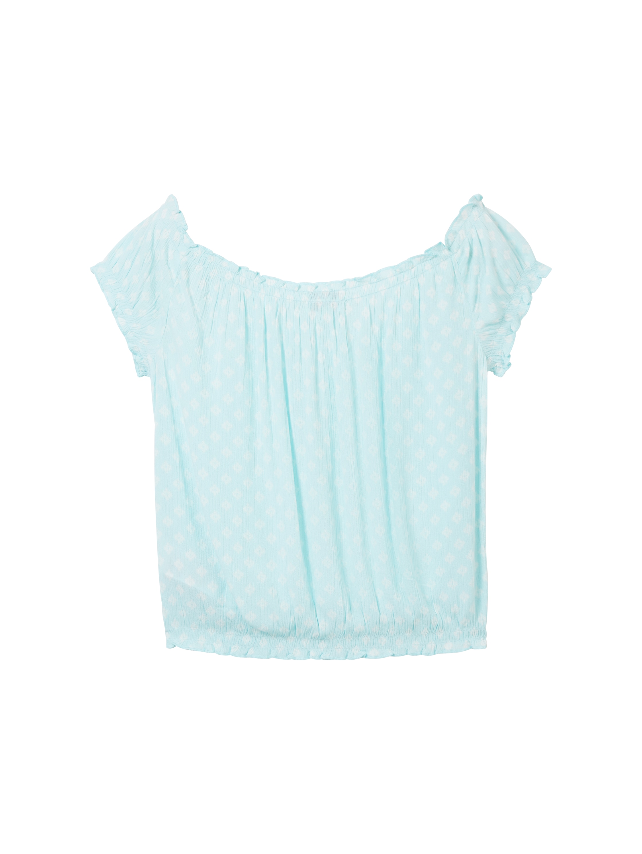Cropped Bluse mit LENZING(TM) ECOVERO(TM)
