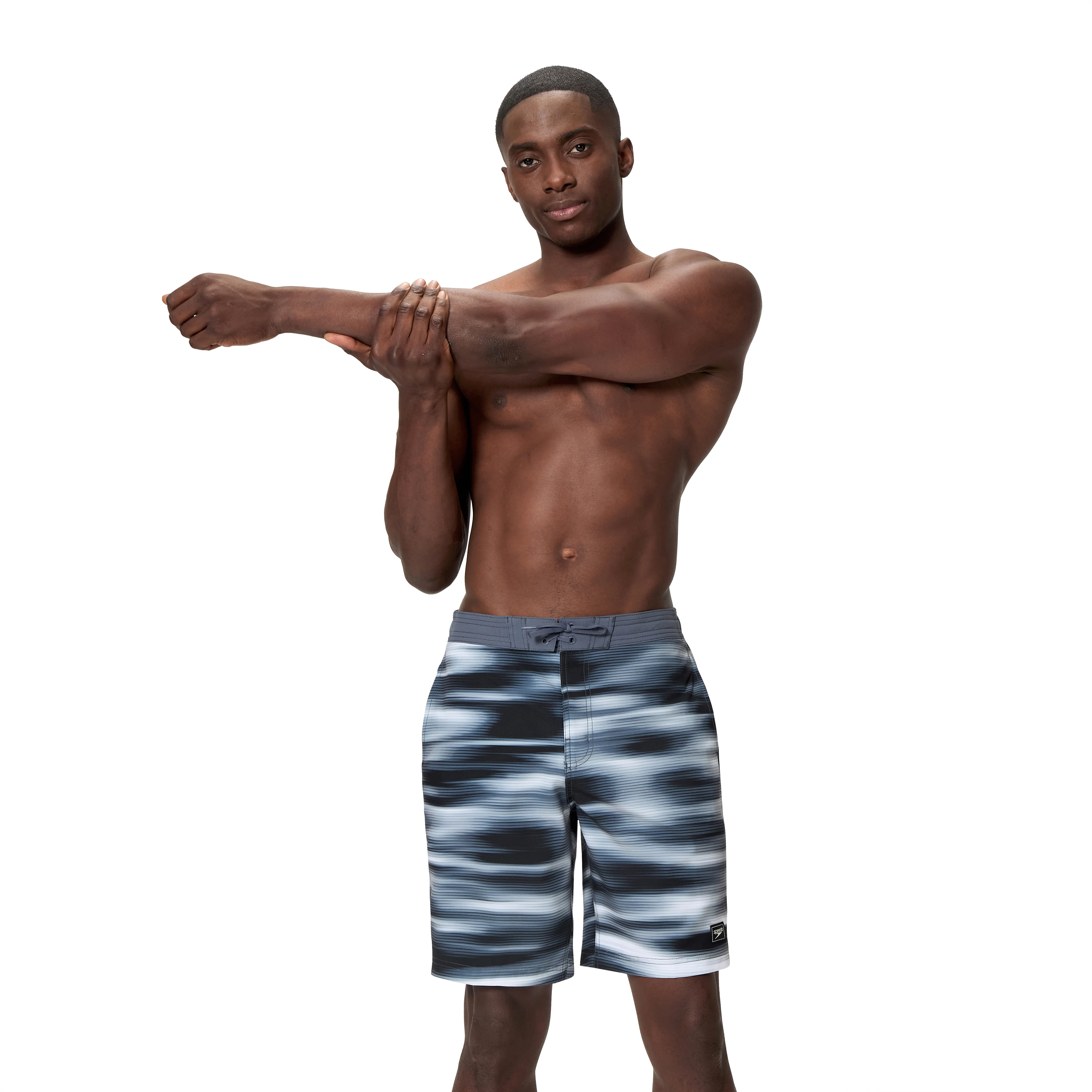 A/O PRNT BONDI BRDSHRT 20" BLK/GRY