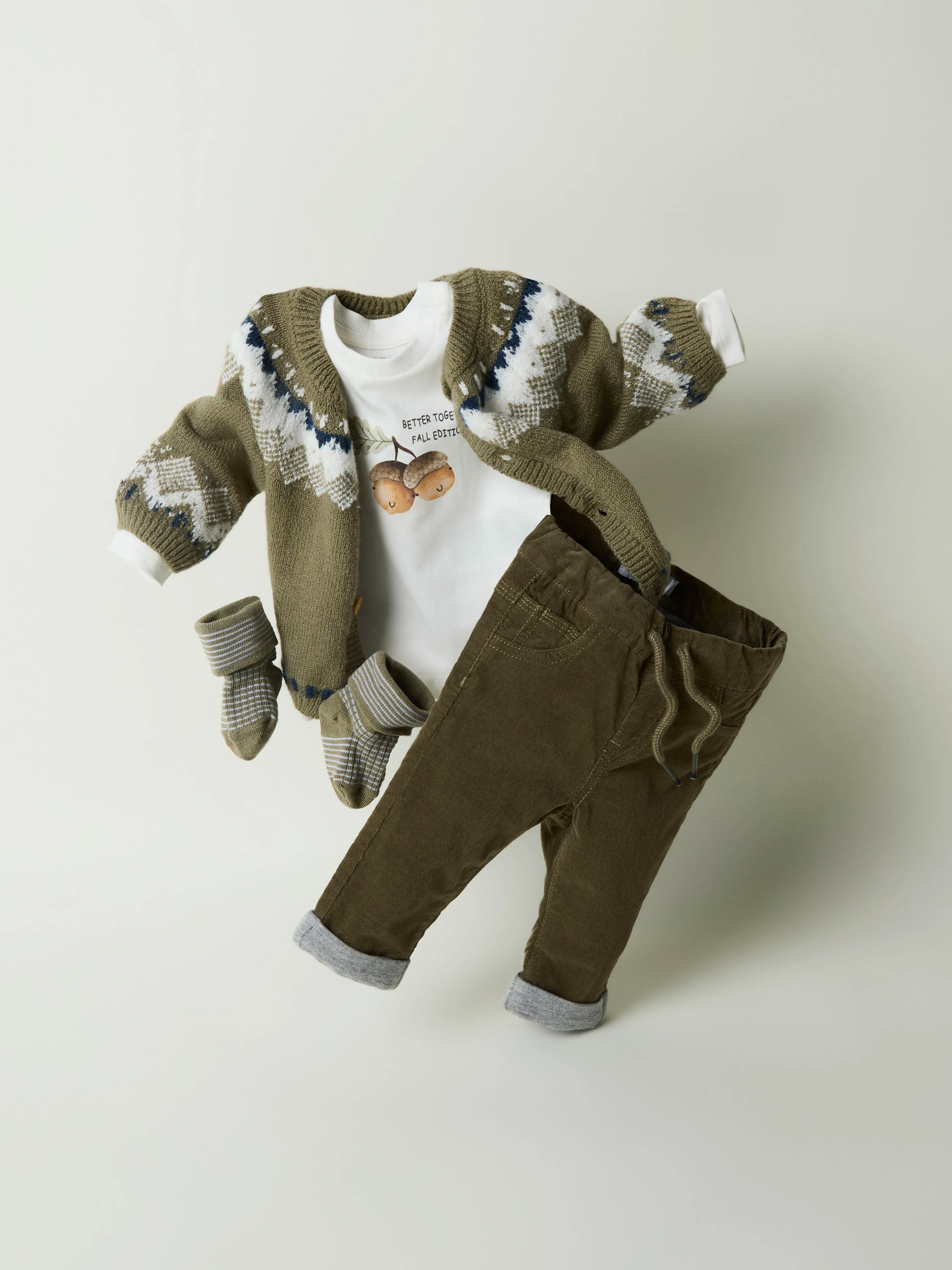 NBMBEN REGULAR CORD WL PANT 6720 YT N