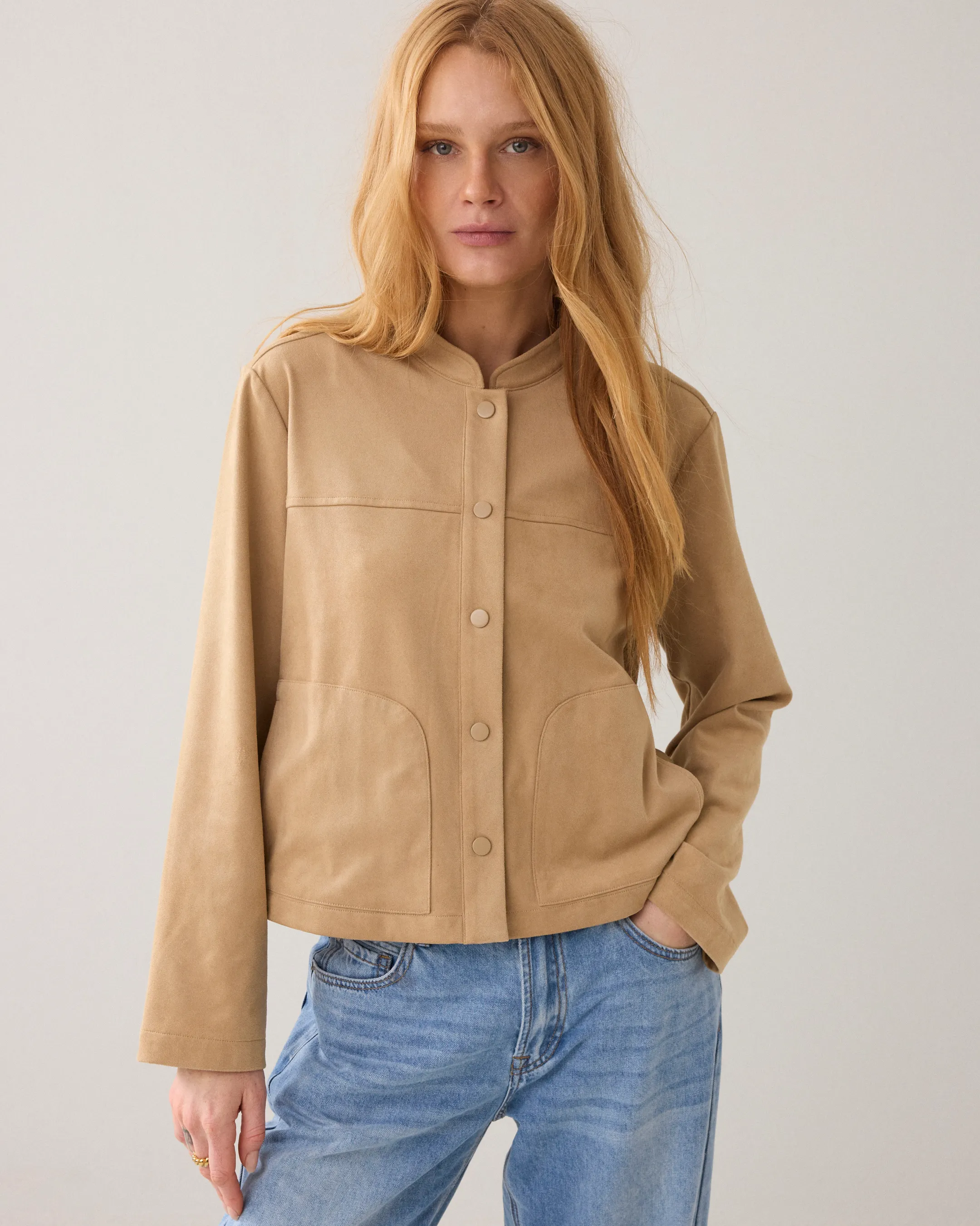 Blouse Suedine