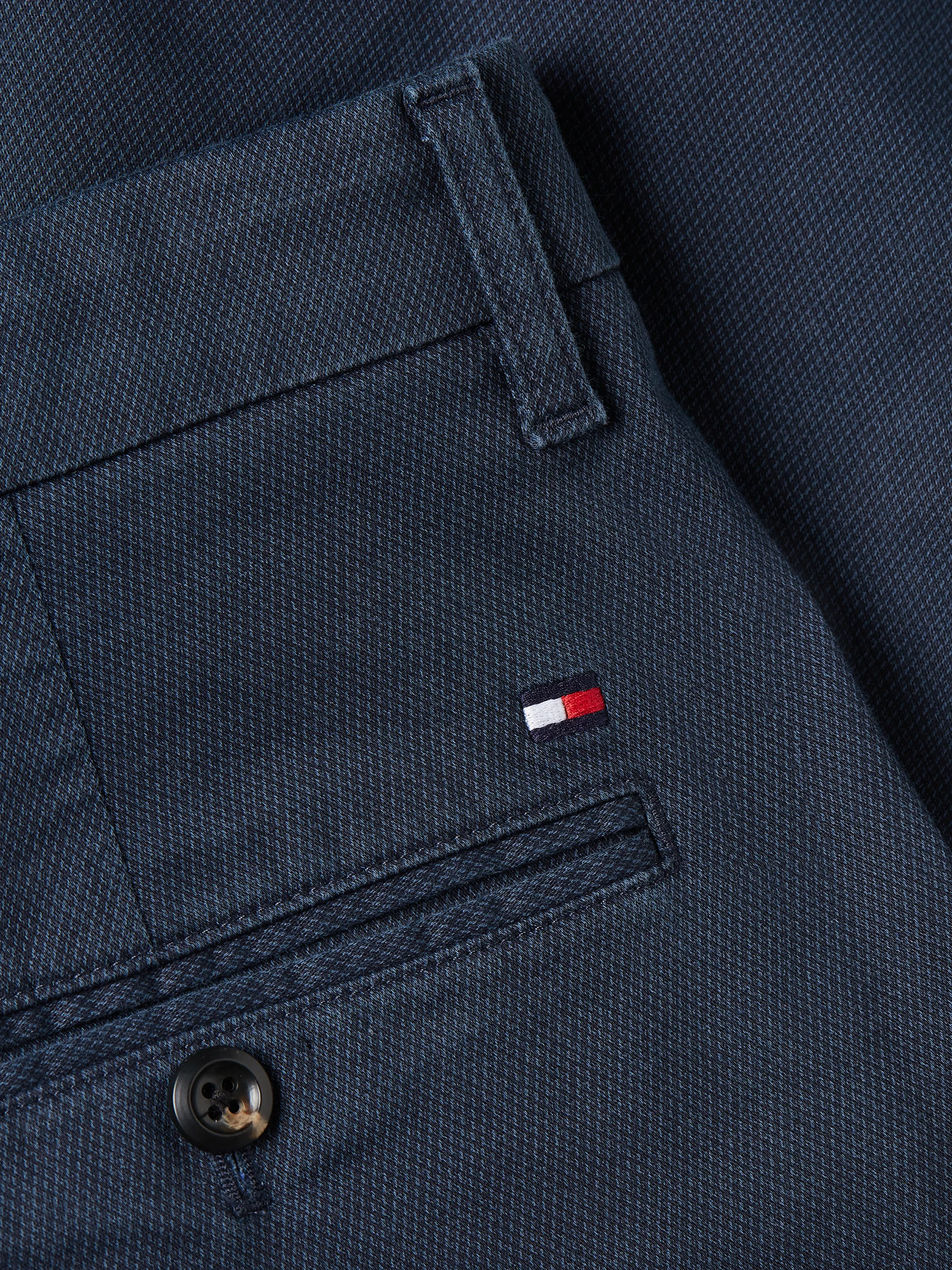 BLEECKER PRINTED STRUCTURE CHINO
