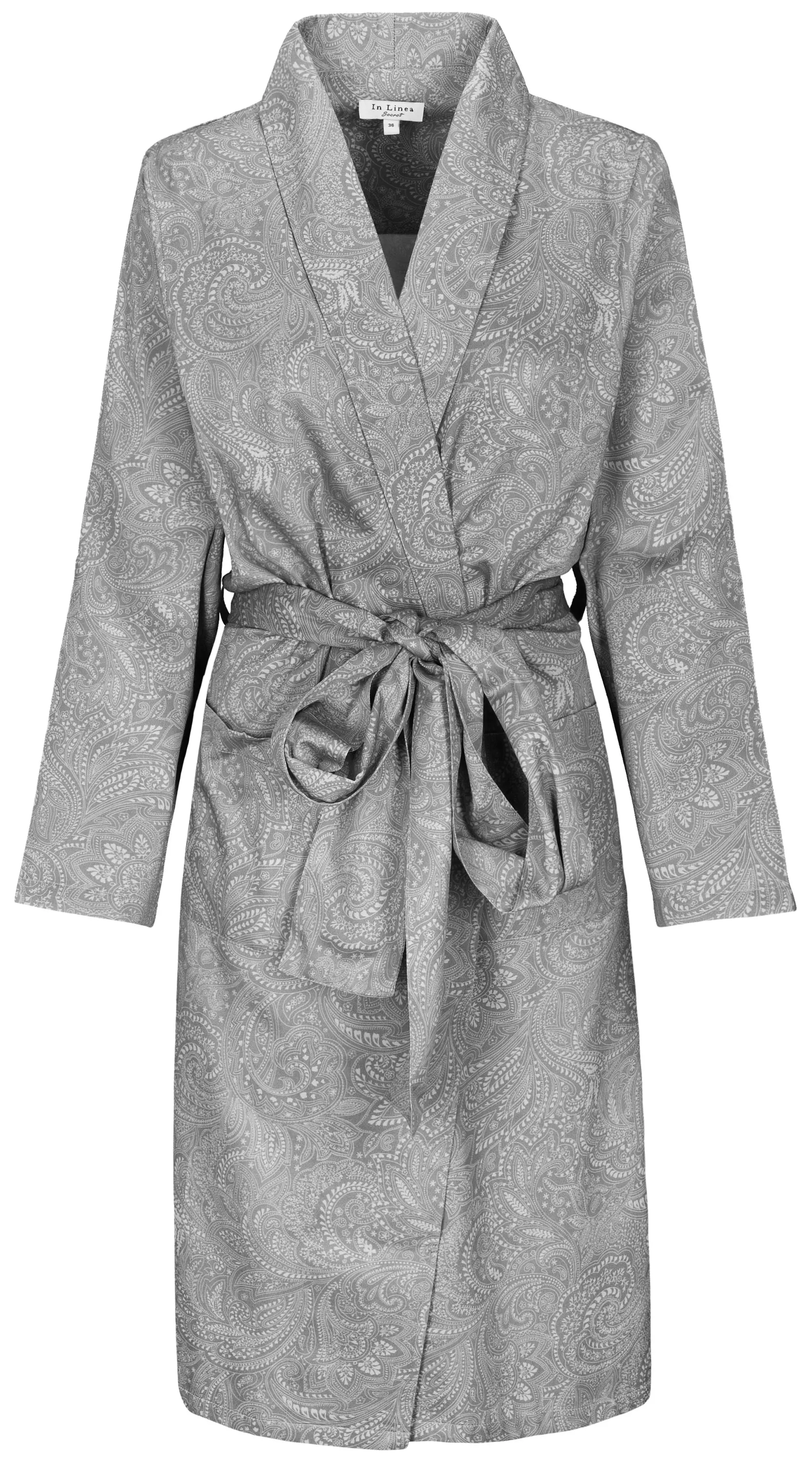 Da.-Morgenmantel Satin