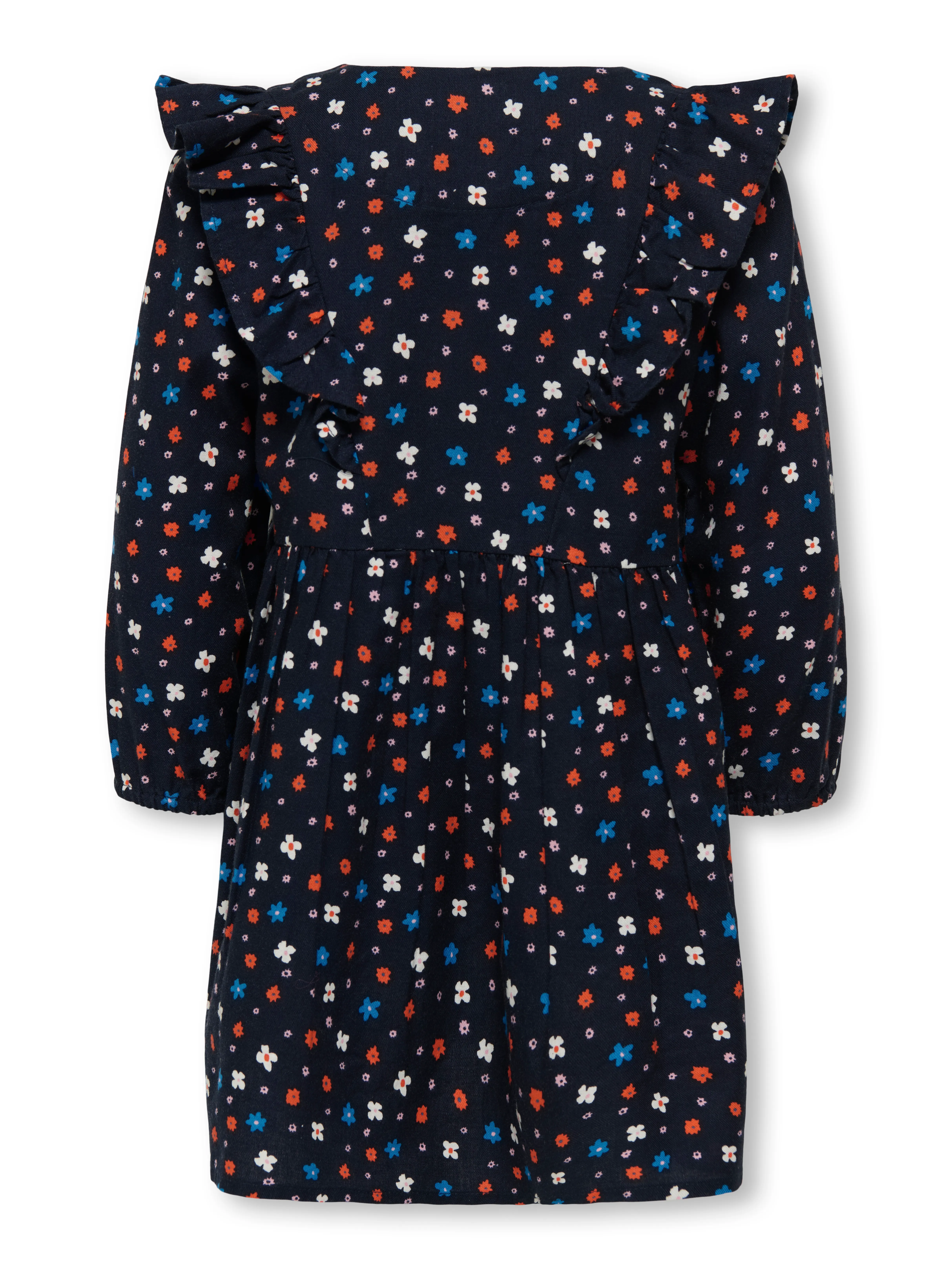 KMGASTRID L/S TWILL DRESS AOP WVN