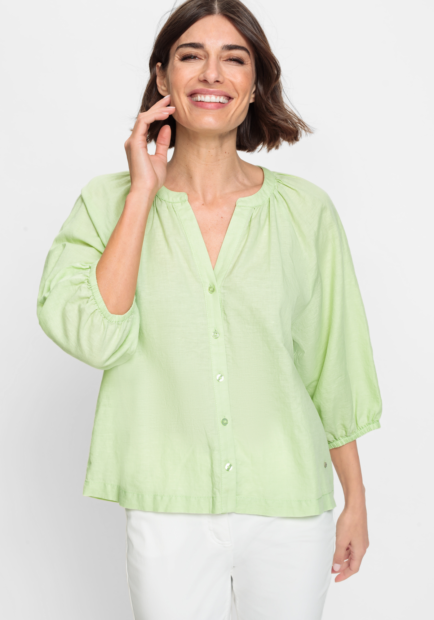 Blouse Woven Long Sleeves