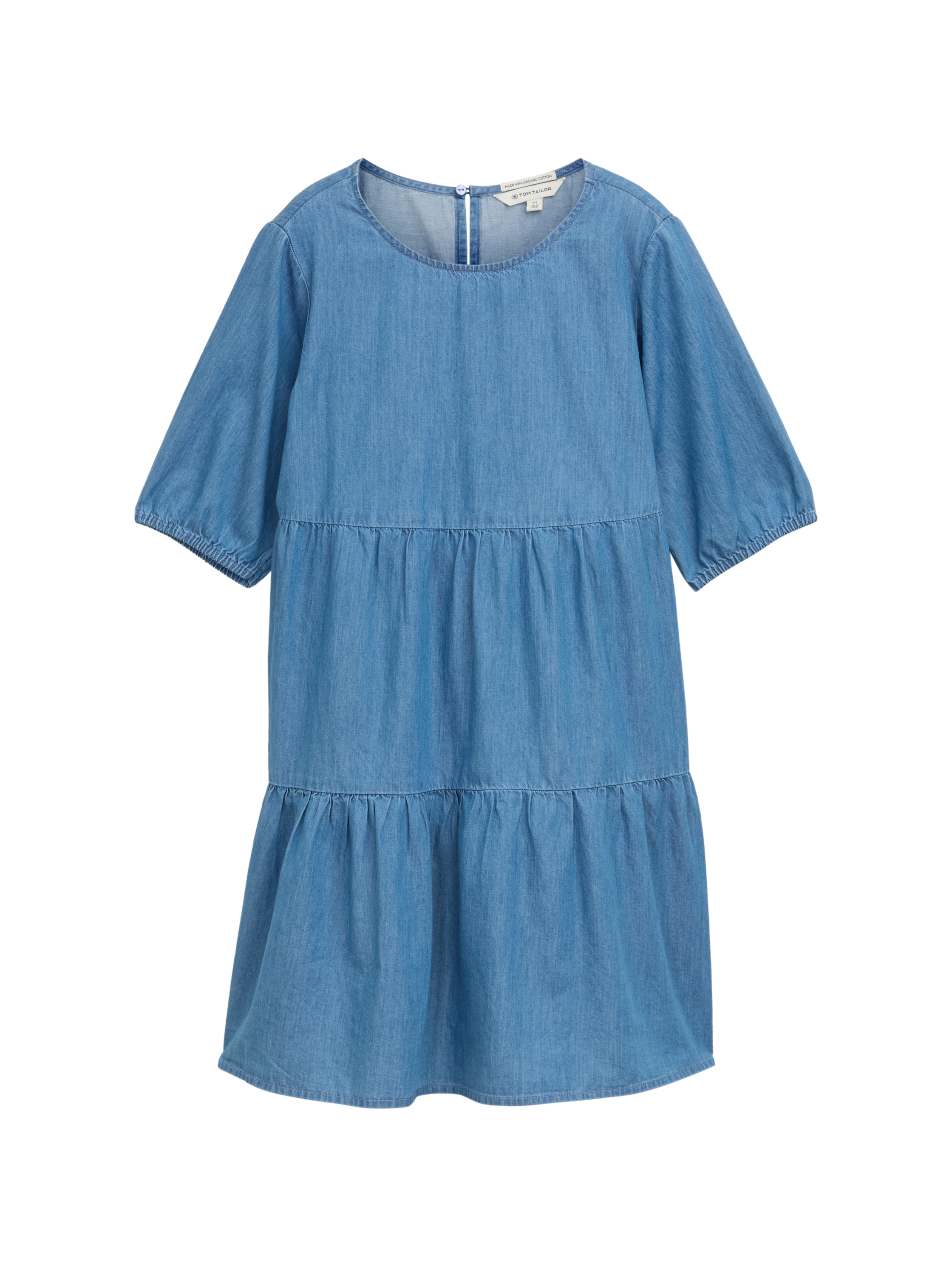 Leichtes Mini-Jeanskleid