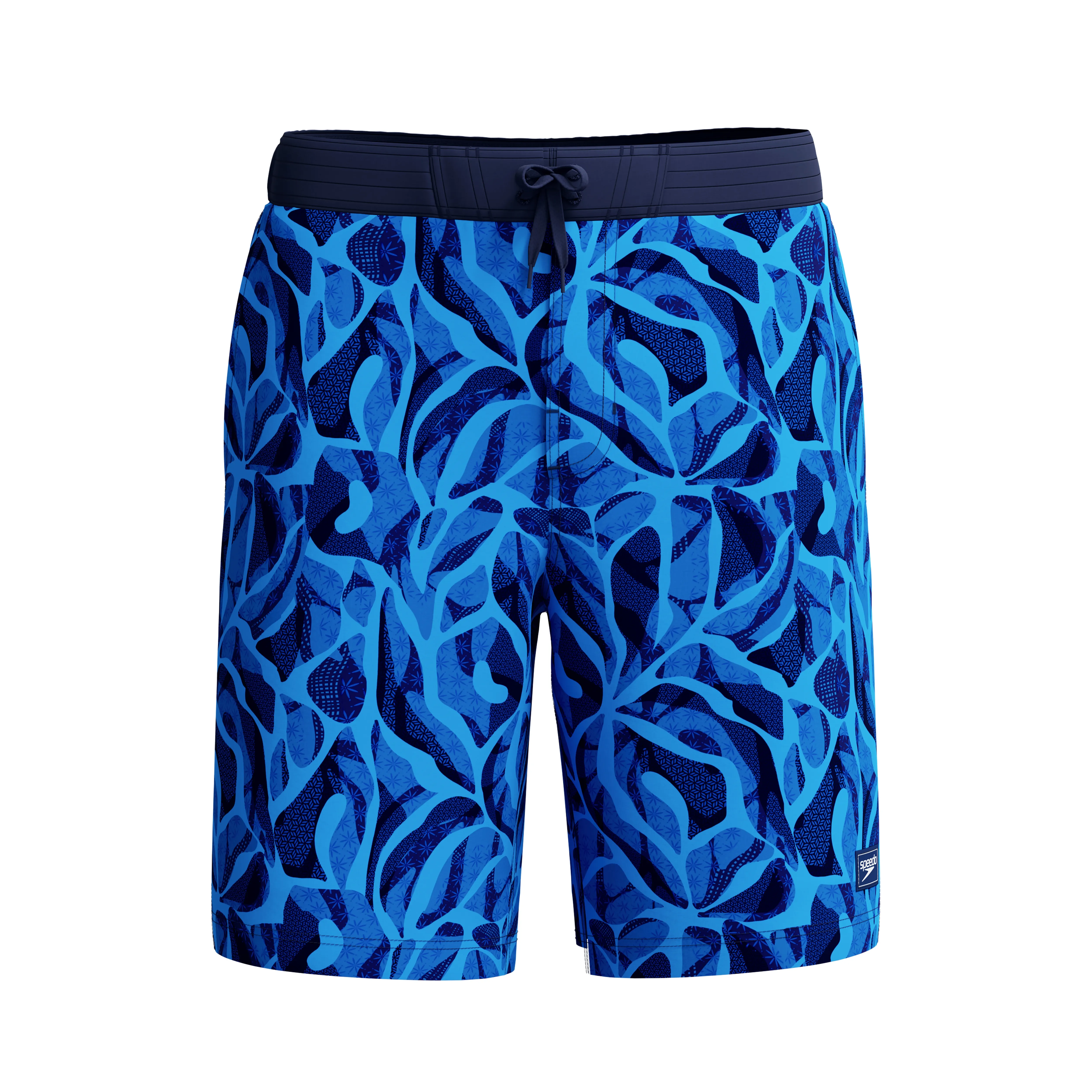 A/O PRNT BONDI BRDSHRT 20" BLK/BLU