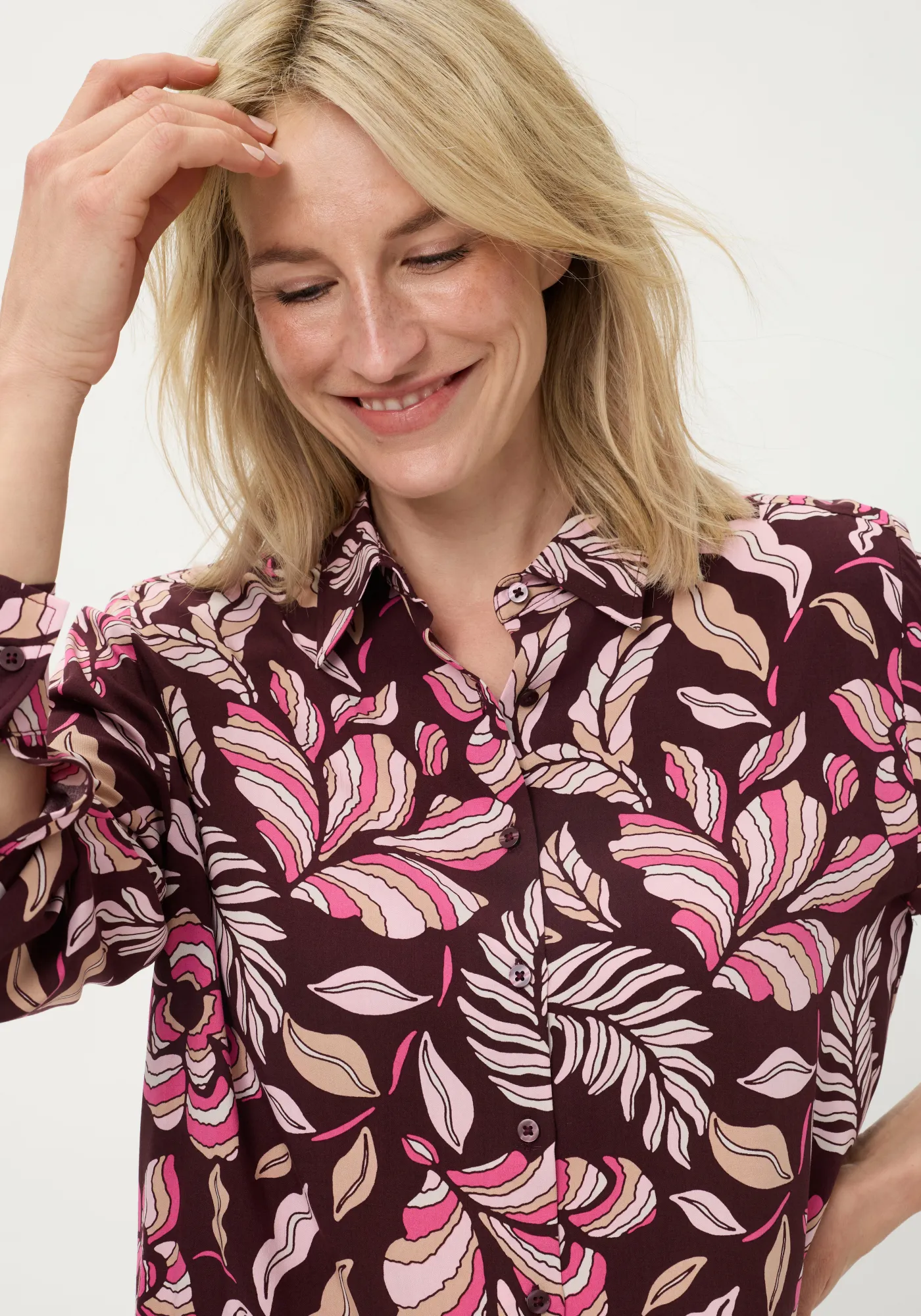 Blouse Woven Long Sleeves