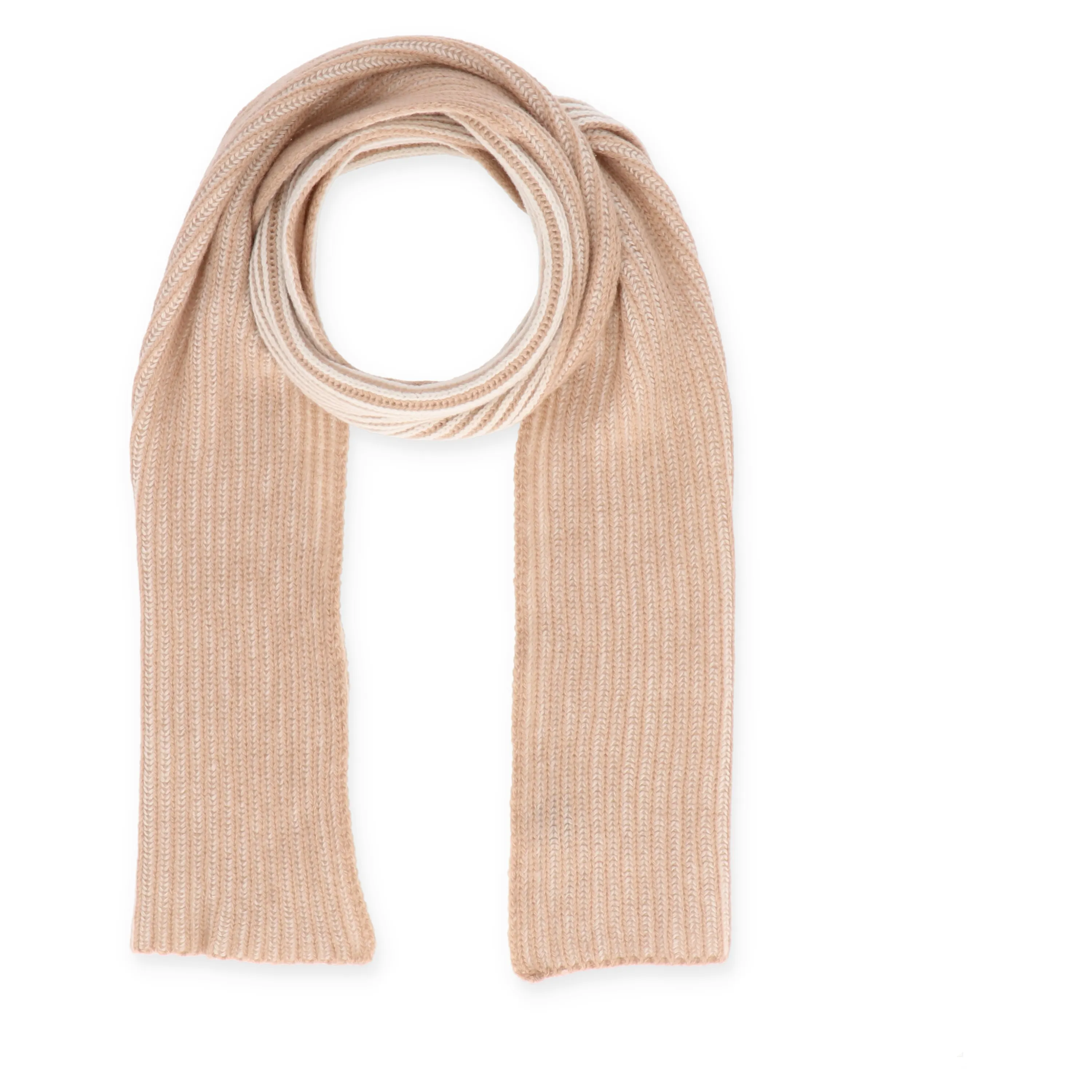 180x25 Schal Rippe 2-farbig