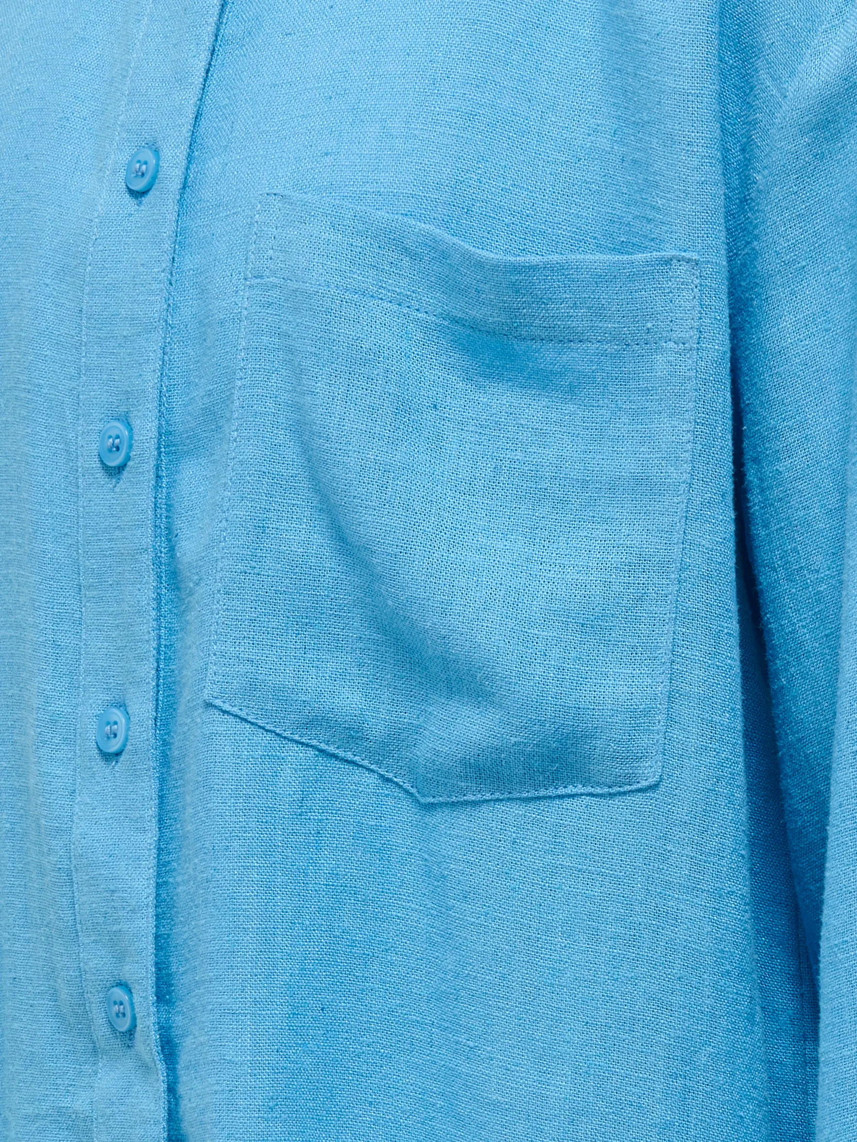 KOGTOKYO L/S LINEN BLEND SHIRT PNT