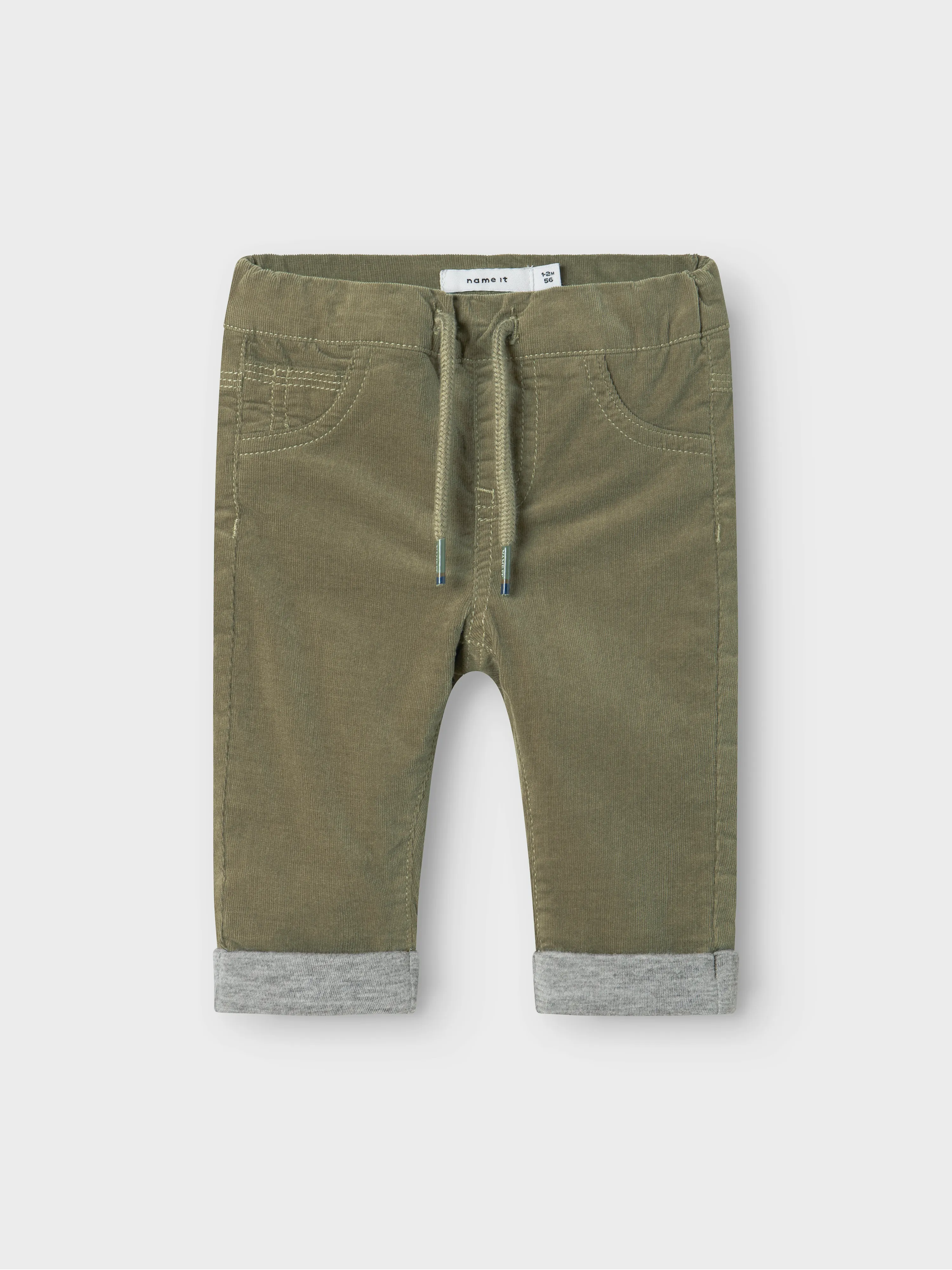 NBMBEN REGULAR CORD WL PANT 6720 YT N