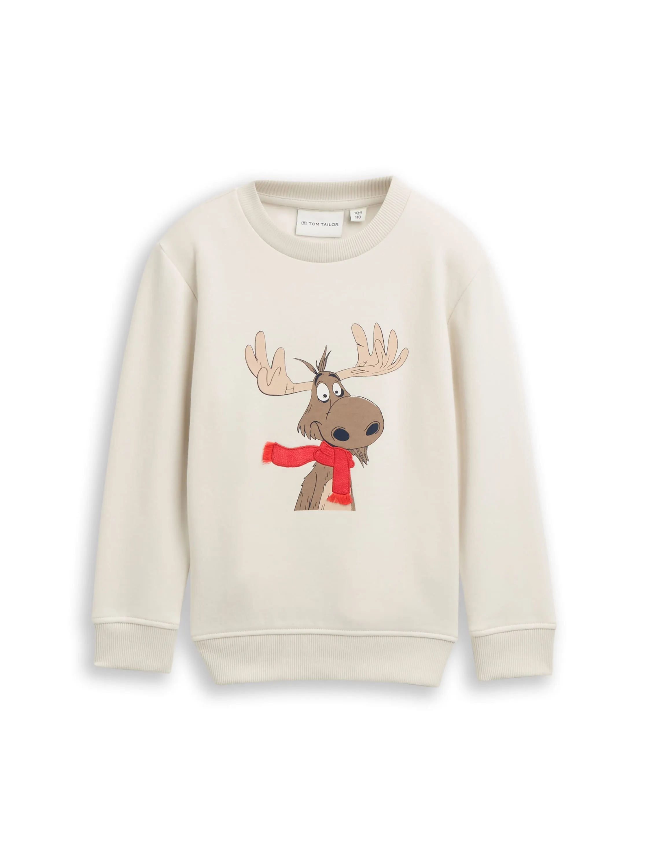 Basic Sweatshirt mit Print