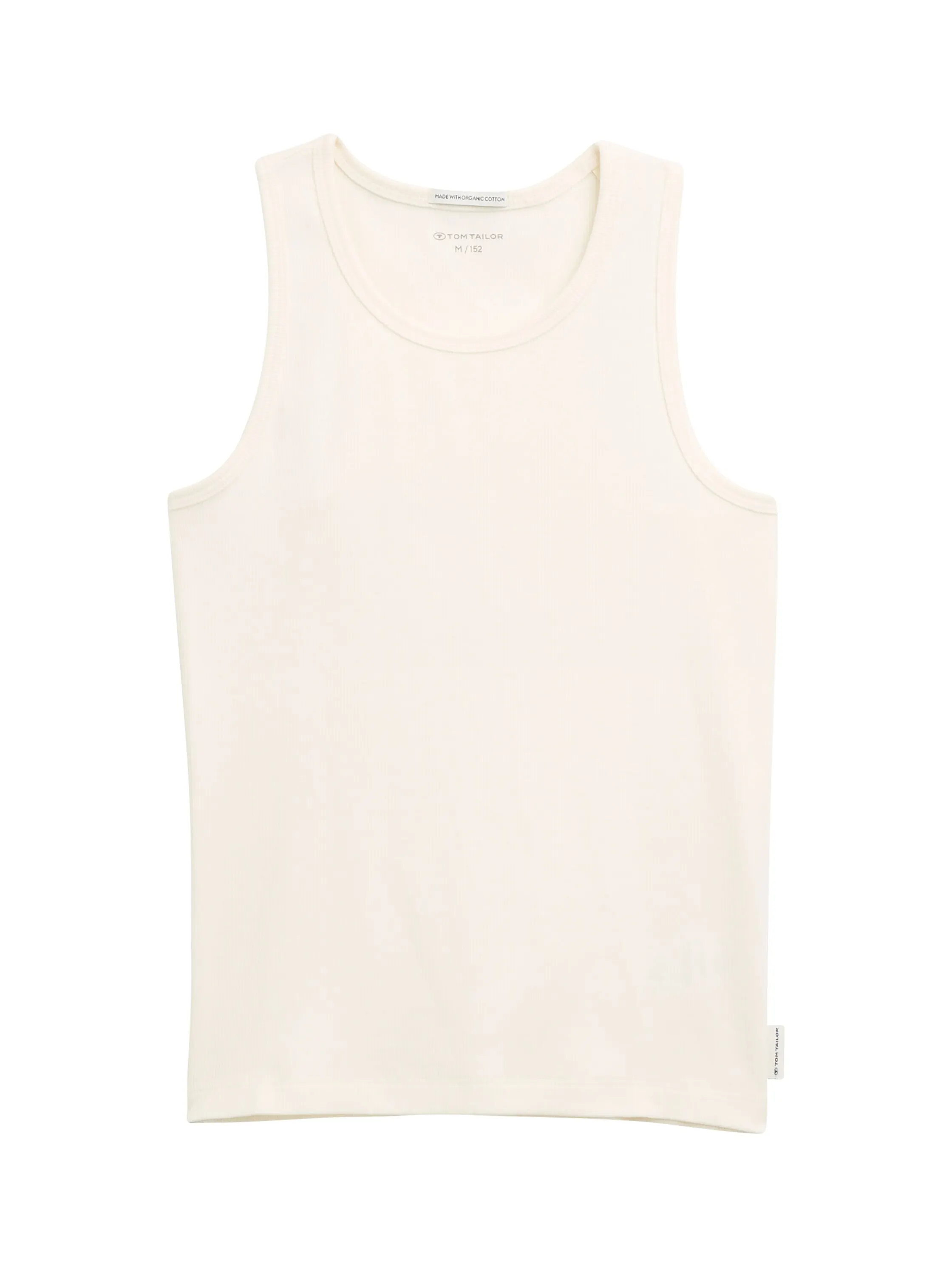 Basic Ripp Top mit Bio-Baumwolle