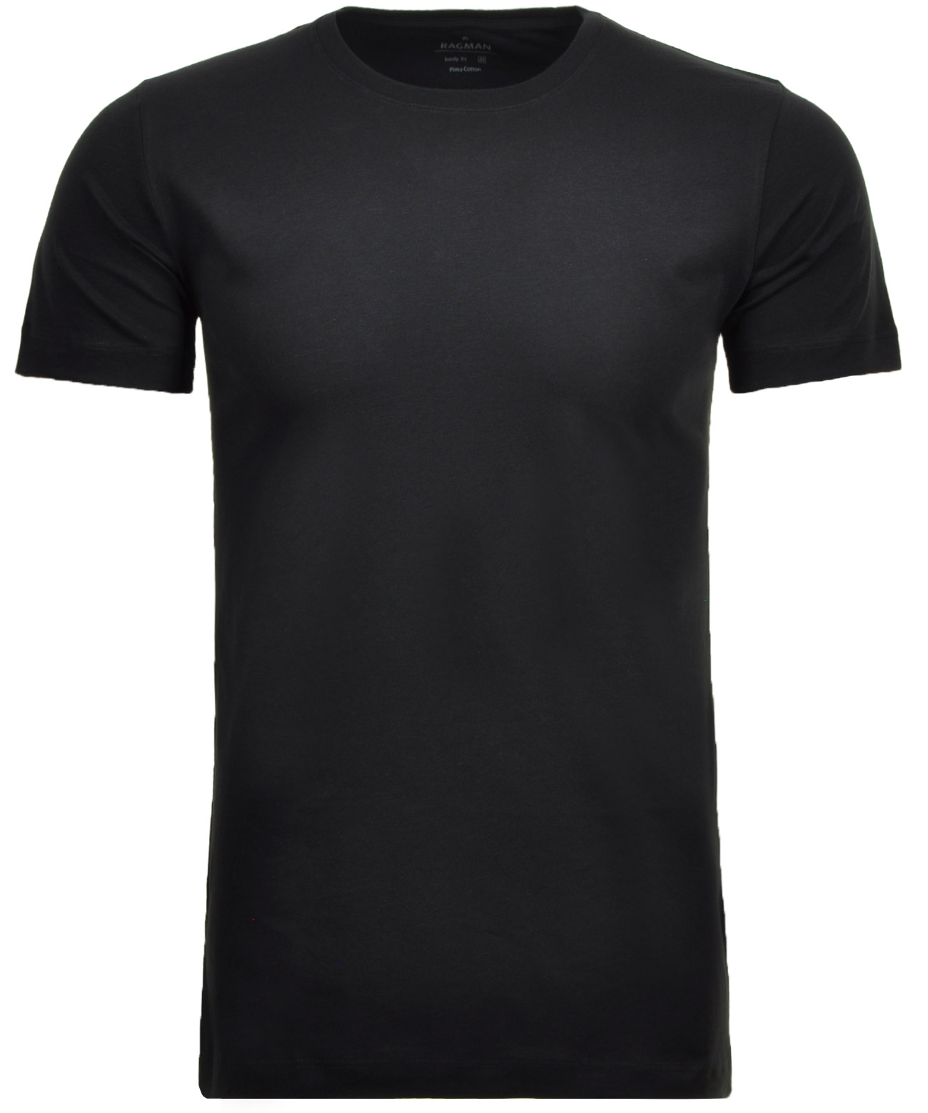 2 T-Shirt Doppelpack Bodyfit mit Rundhals