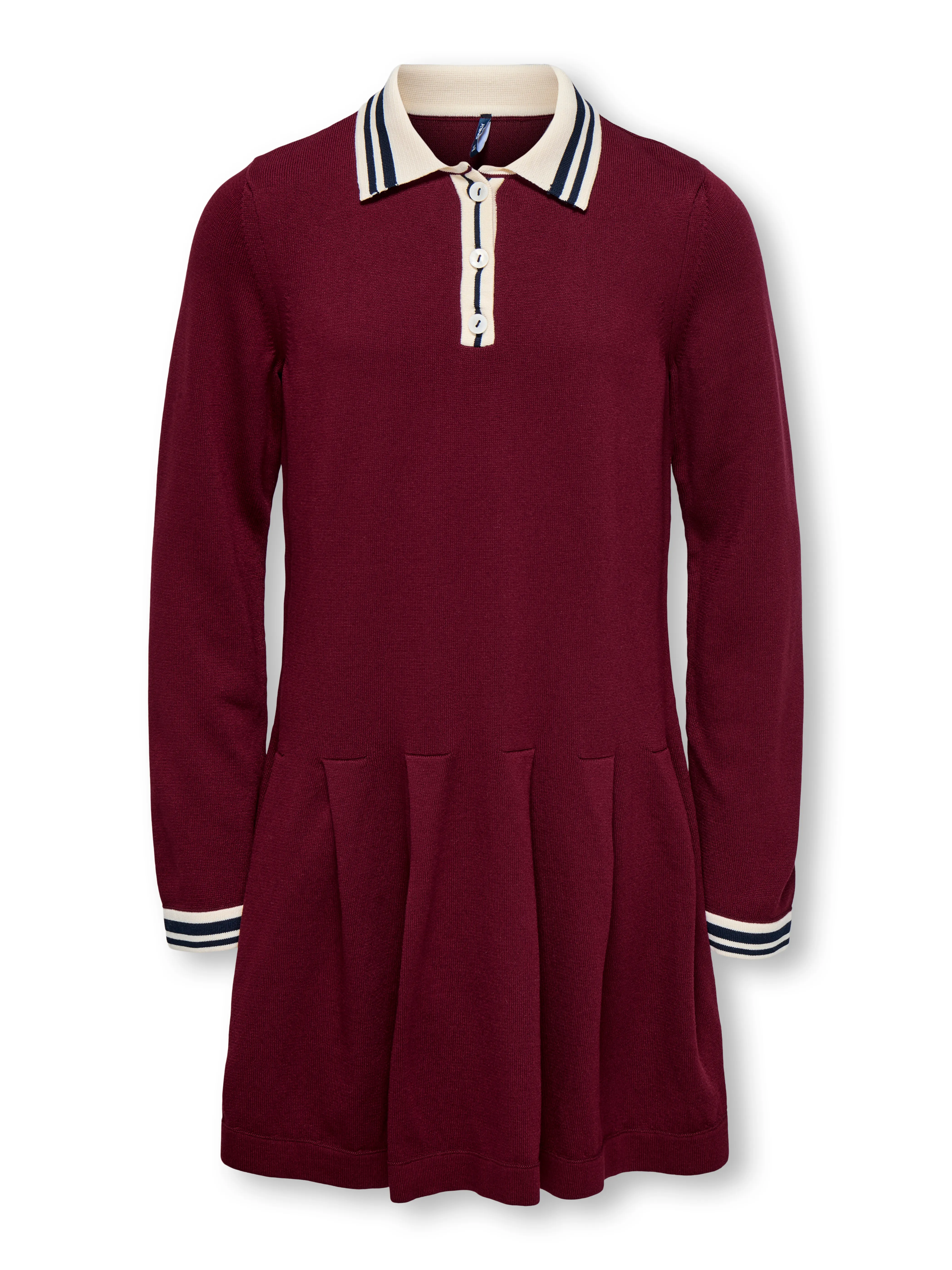 KOGKALANA L/S POLO DRESS KNT