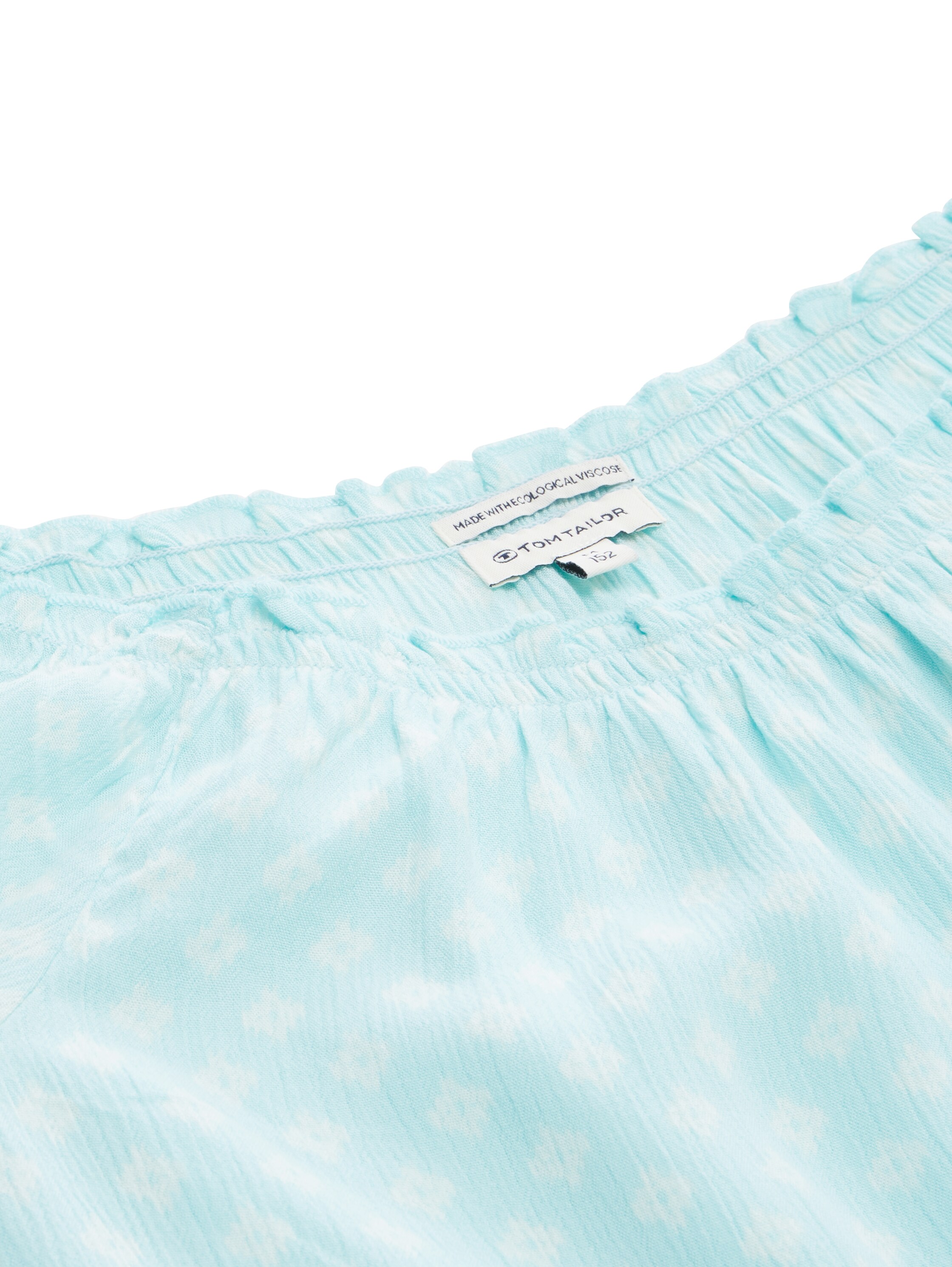 Cropped Bluse mit LENZING(TM) ECOVERO(TM)